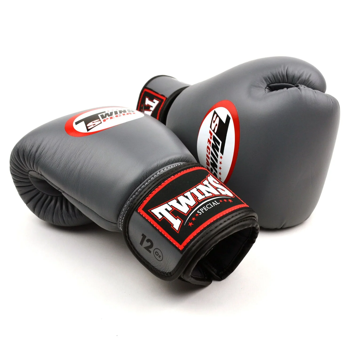 BGVL4 Twins Boxing Gloves Grey - Image 2