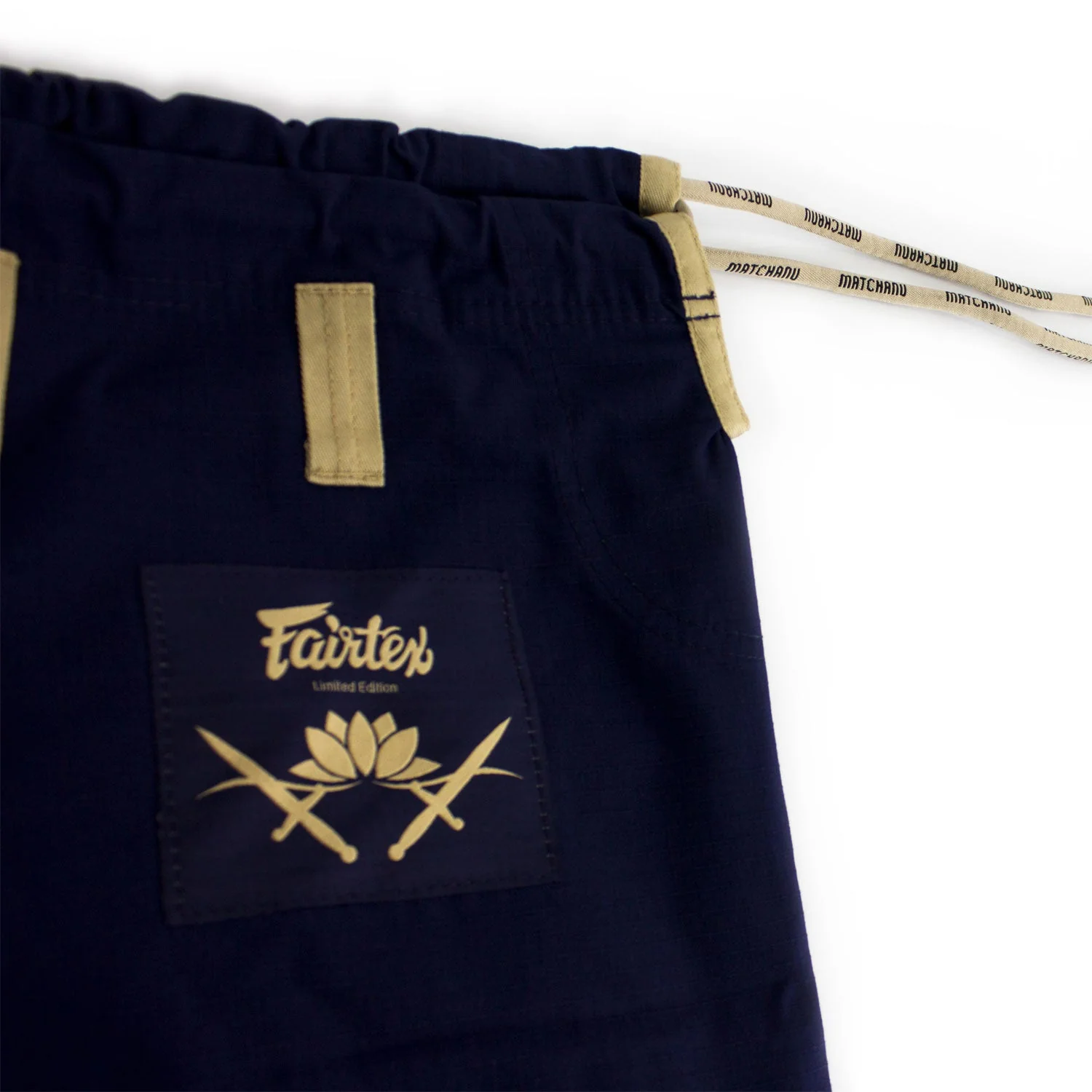 BJJ2 Fairtex Matchanu Premium BJJ Gi Navy - Image 5