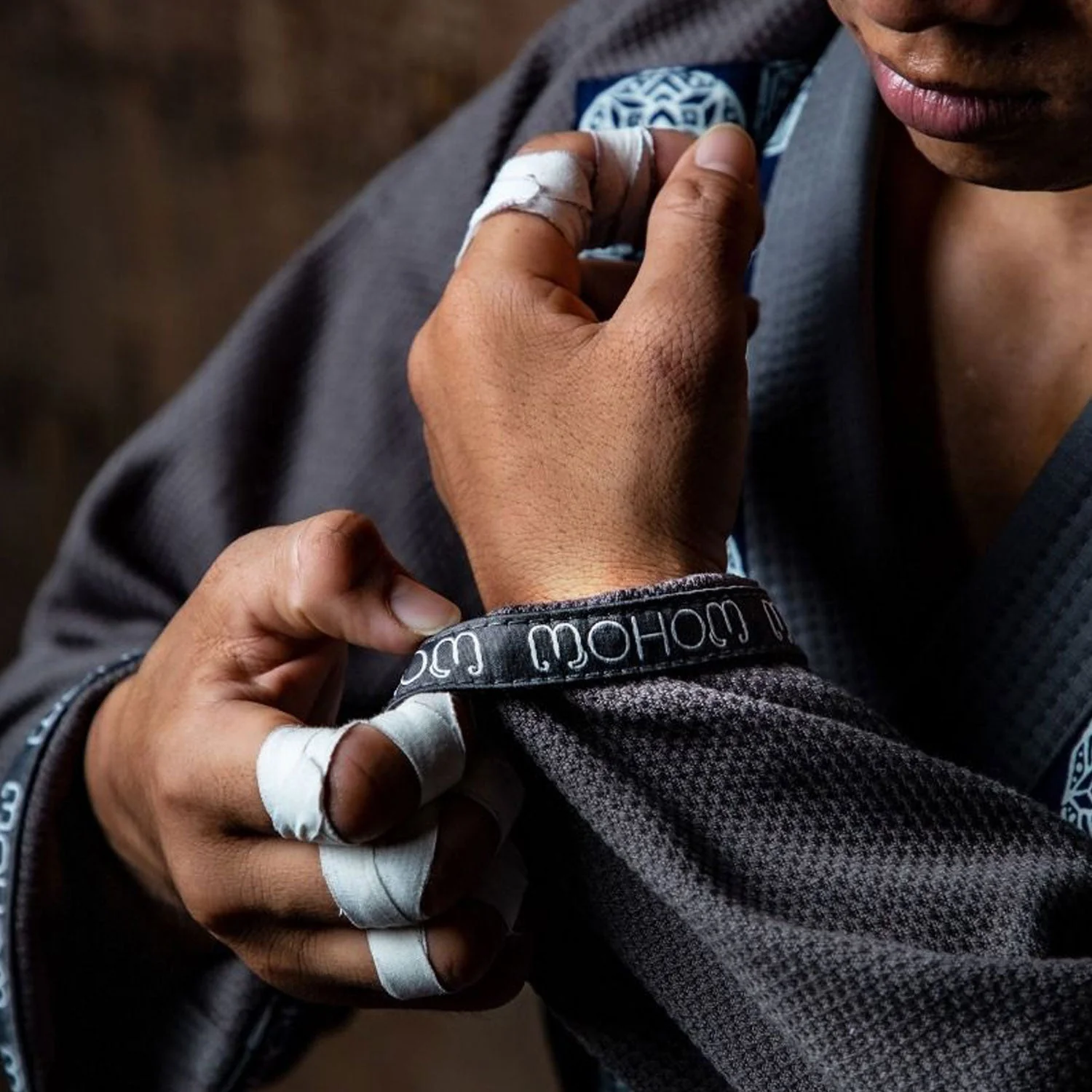 BJJ6 Fairtex Mohom Premium BJJ Gi Grey - Image 4