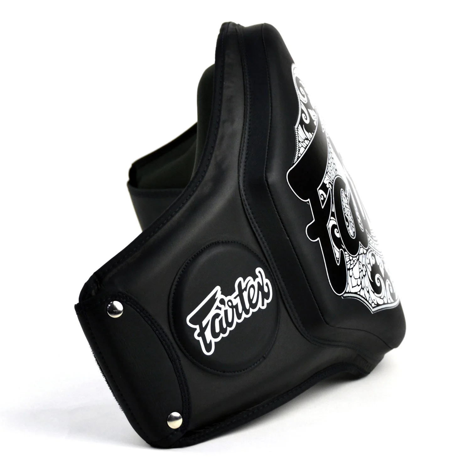 BPV3 Fairtex Microfiber Belly Pad Black-Black - Image 3