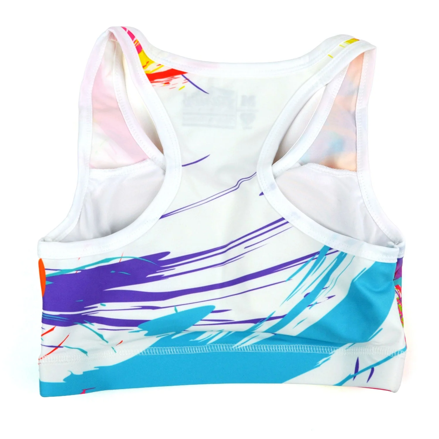 Fairtex BRA03 World Music White Sports Bra - Image 2