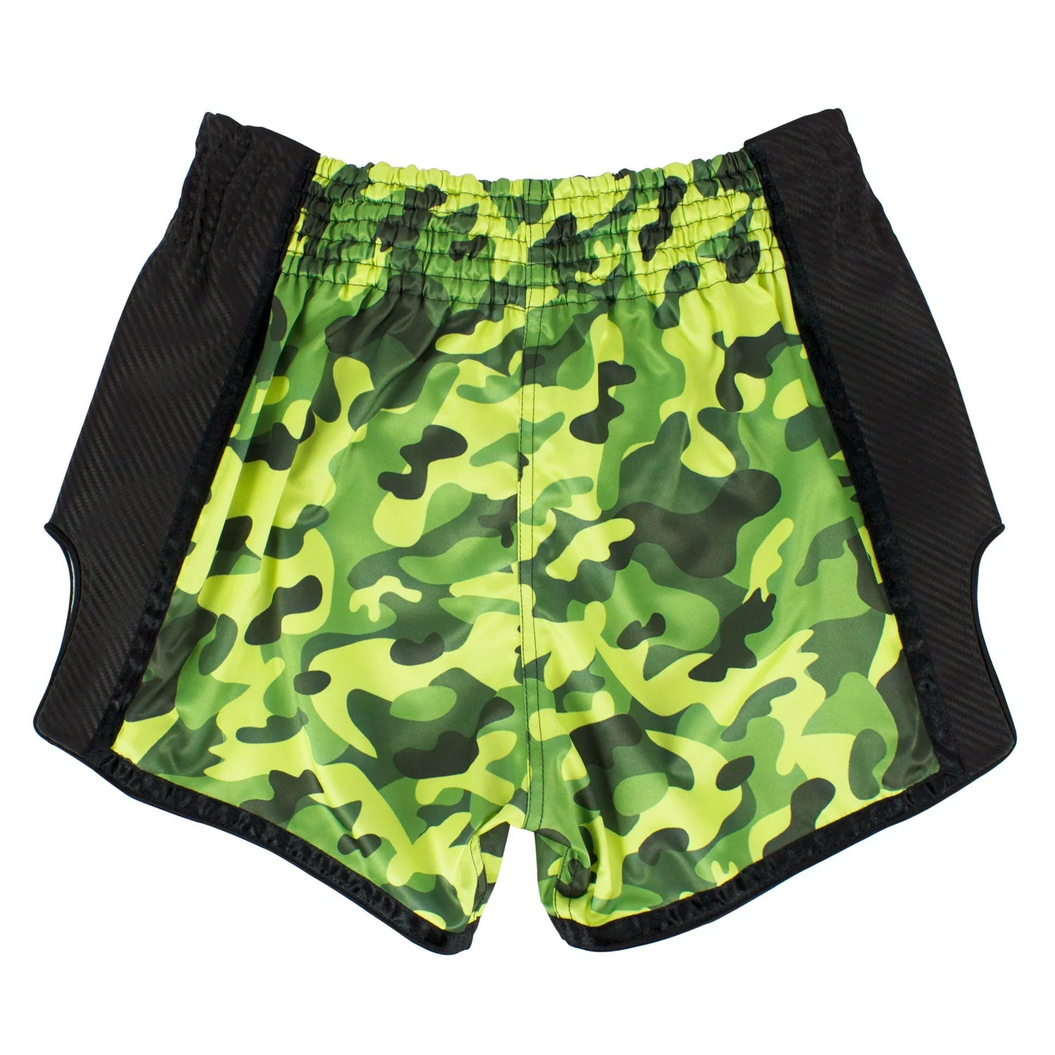 BS1710 Fairtex Slim Fit Muaythai Shorts Green Camo - Image 2