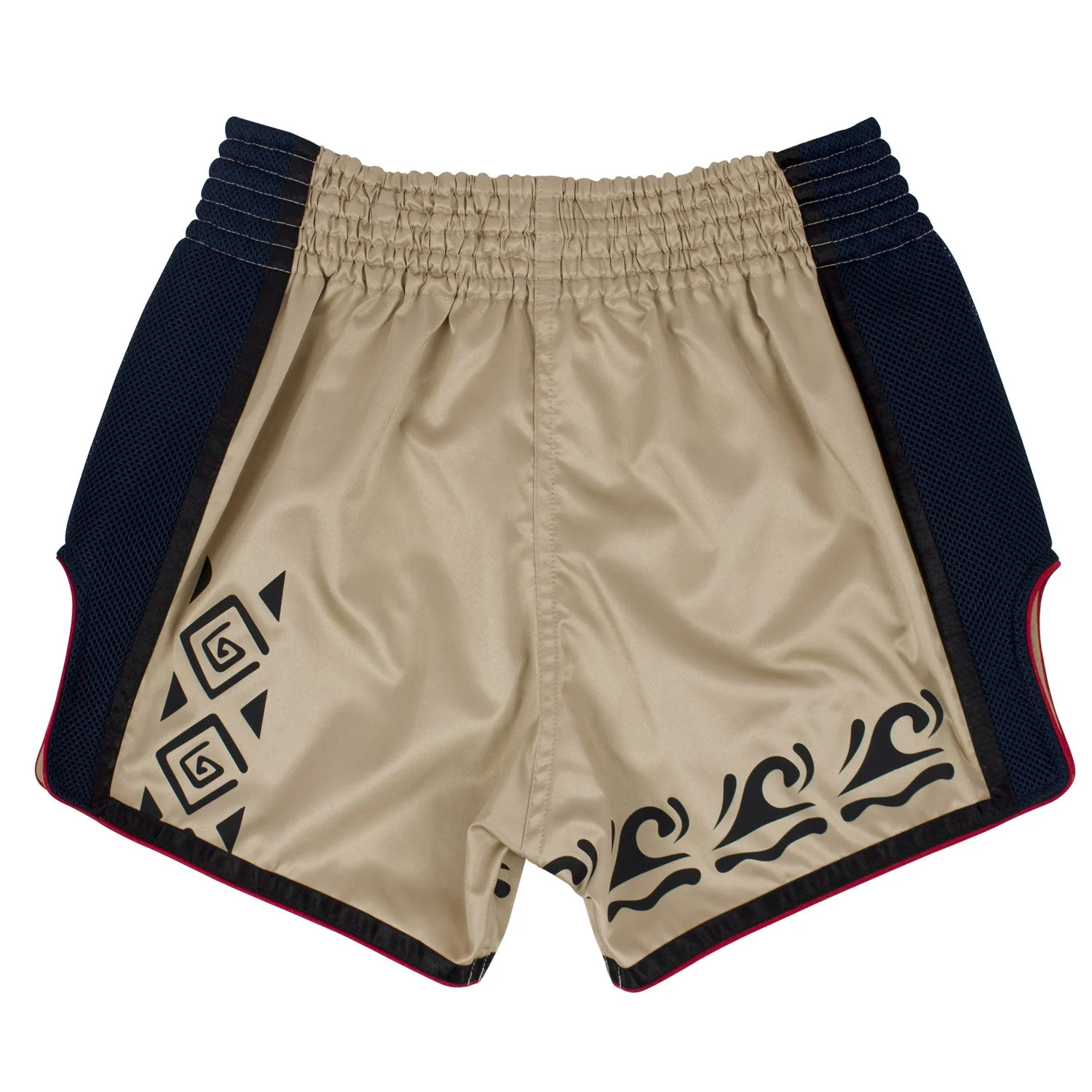 BS1713 Fairtex Slim Fit Muaythai Shorts Khaki - Image 2