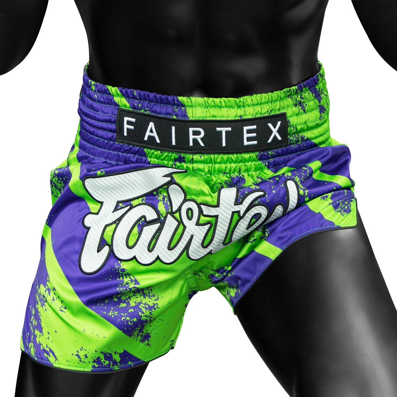 BS1928 Fairtex Street King Green Muaythai Shorts - Image 3