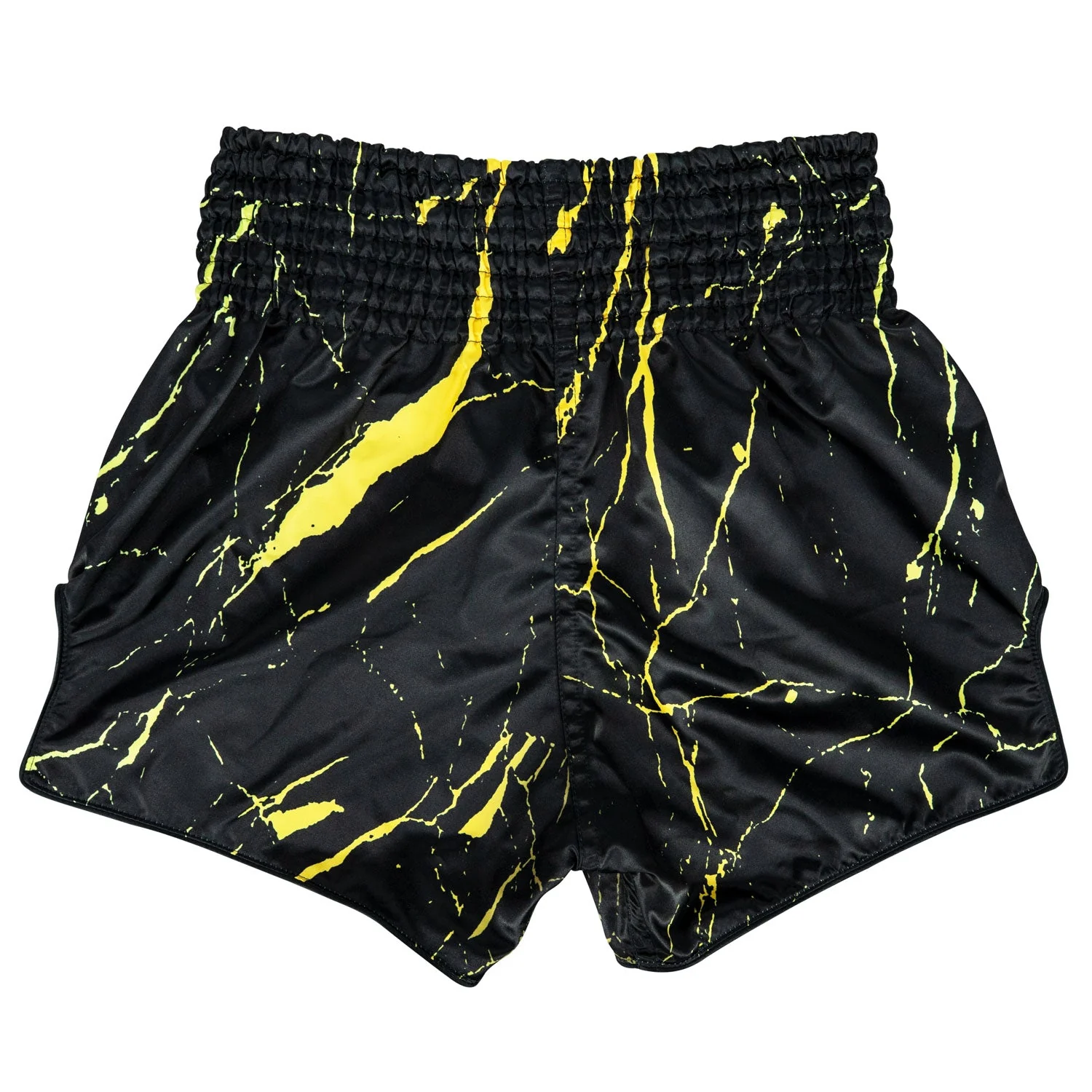BS1947 Fairtex Black Marble Muaythai Shorts - Image 2
