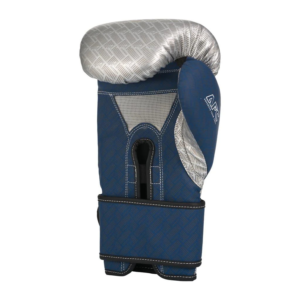 Century Boxing Gloves - Silver/Navy - Image 3