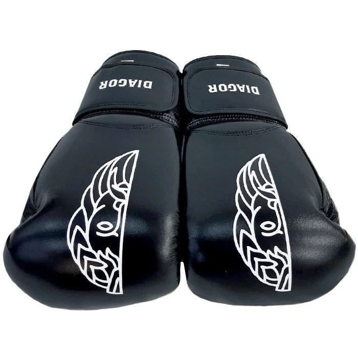 Diagor Olympic Boxing Gloves 12oz Black - Image 5