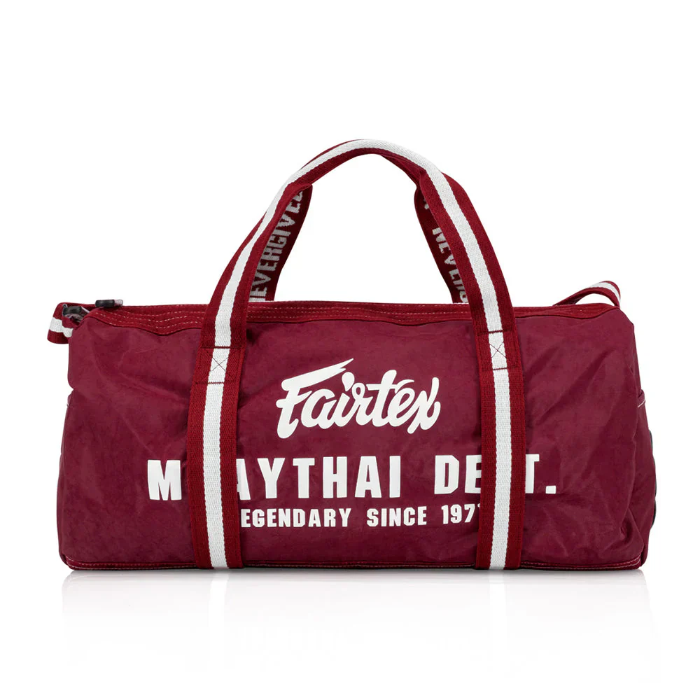 Fairtex BAG9 Barrel Bag Maroon - Image 2