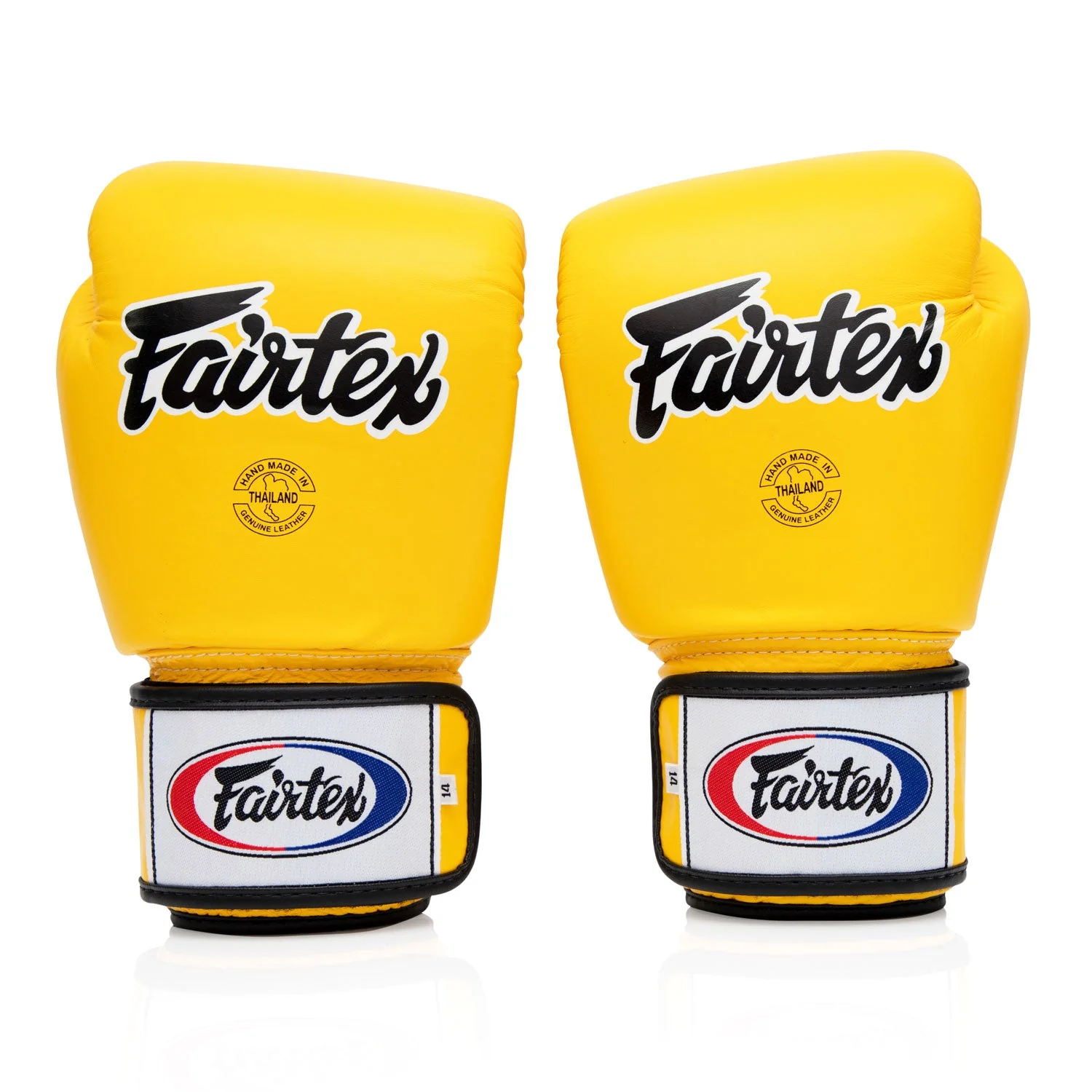 Fairtex BGV1 Universal Boxing Gloves - Yellow - Image 2