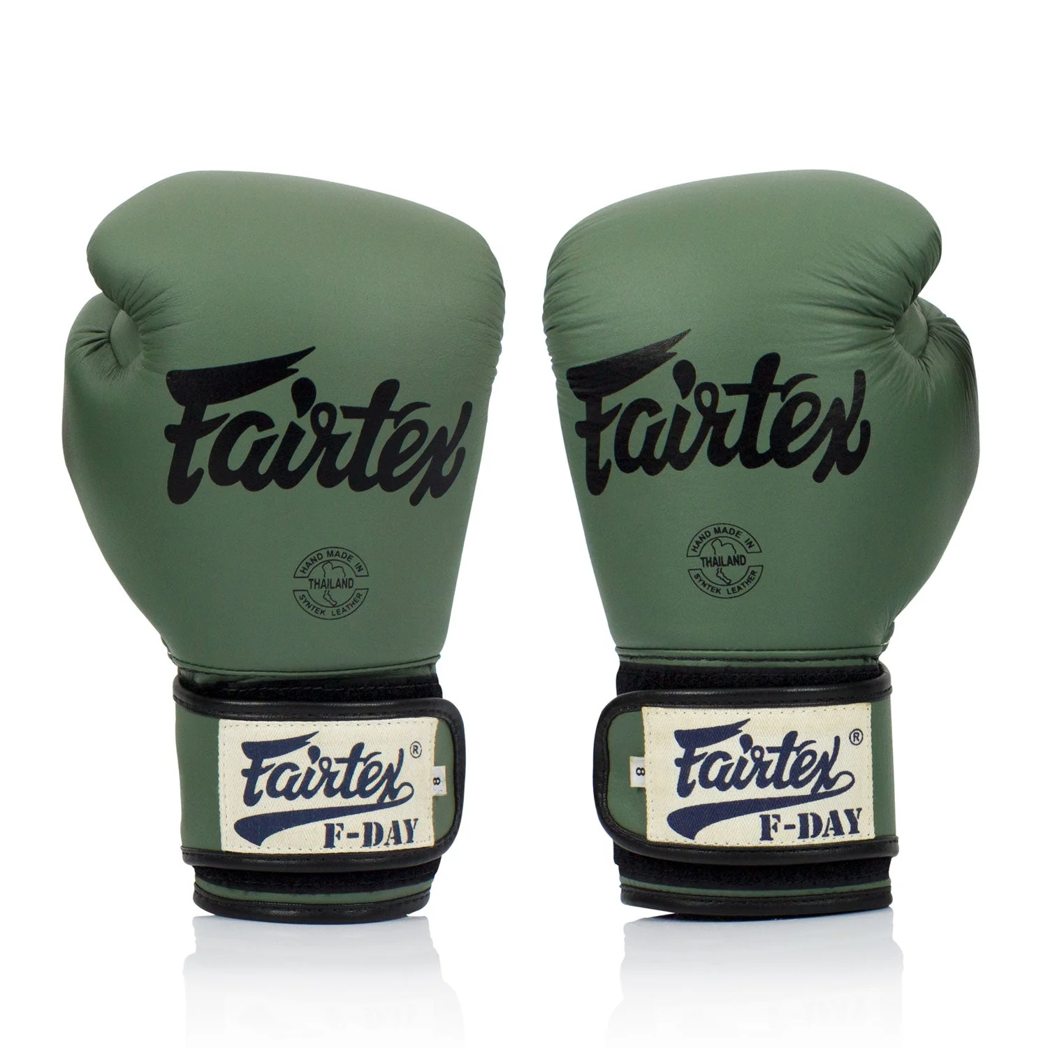 Fairtex BGV11 F-Day Boxing Gloves - Olive Green - Image 2