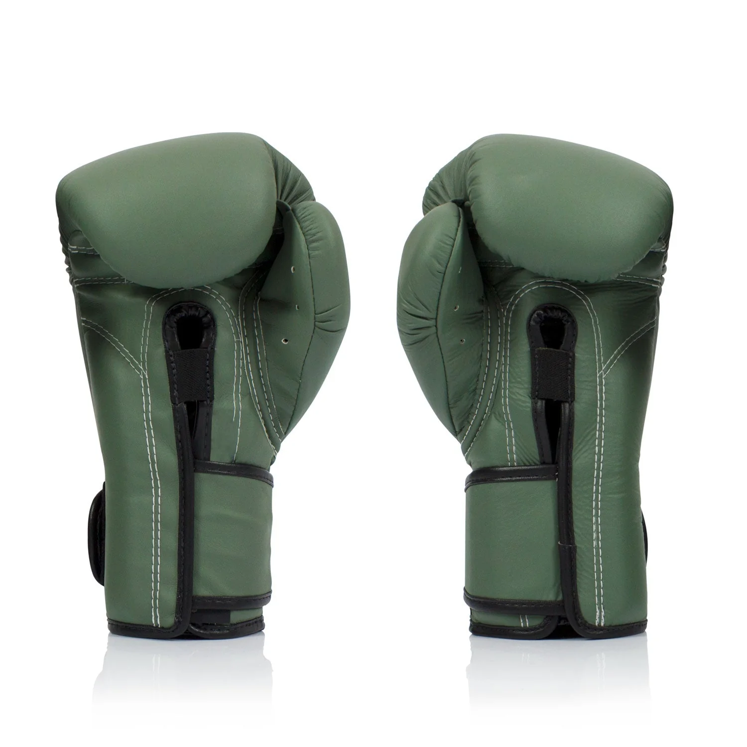 Fairtex BGV11 F-Day Boxing Gloves - Olive Green - Image 3