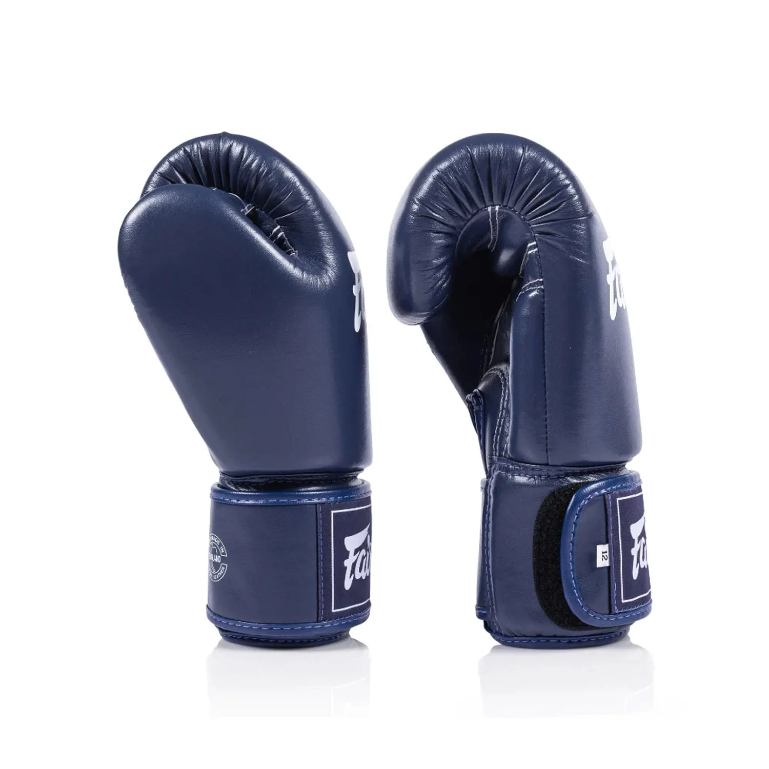 Fairtex BGV1C-PLUS Microfibre Boxing Gloves - Blue - Image 4