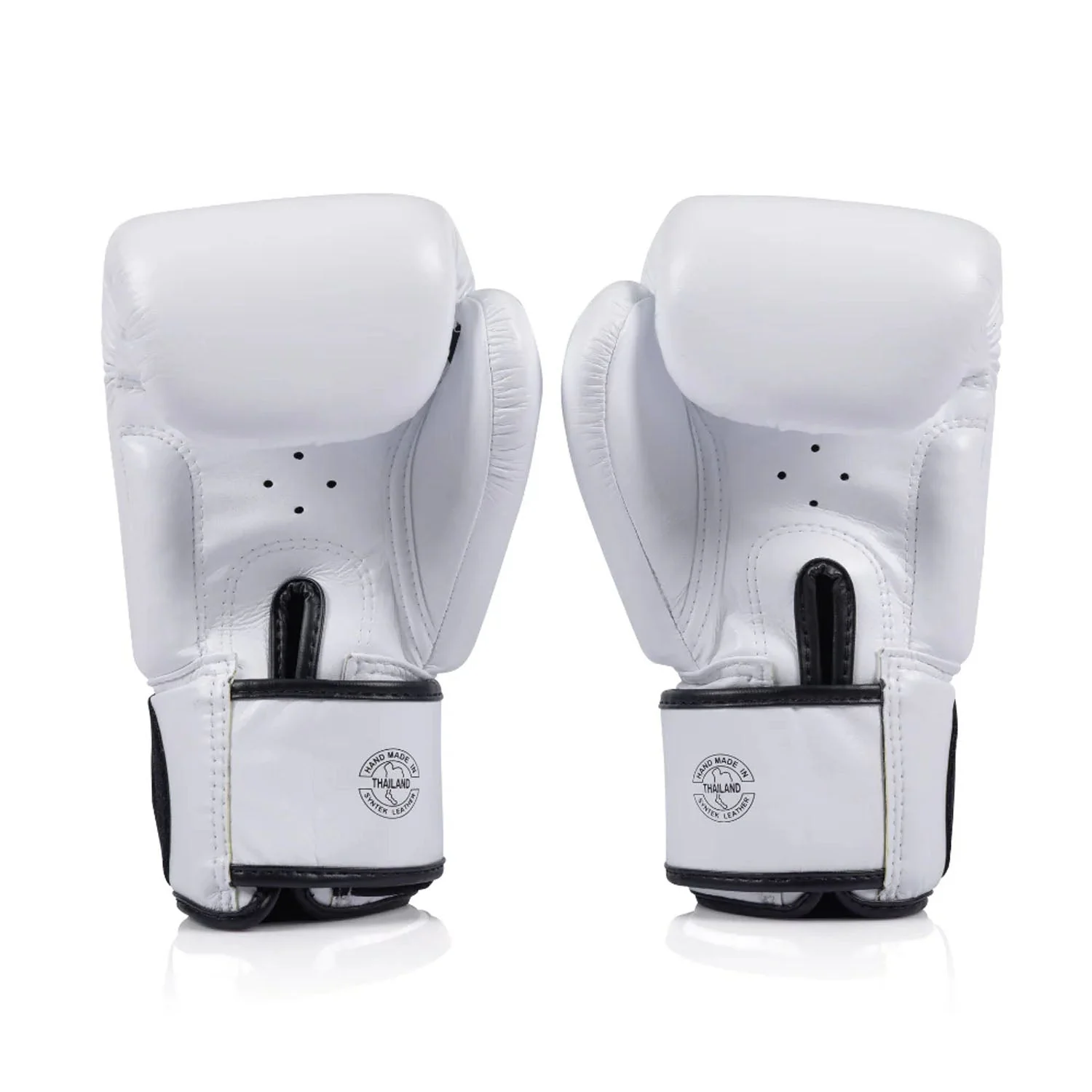 Fairtex BGV1C-PLUS Microfibre Boxing Gloves - White - Image 3