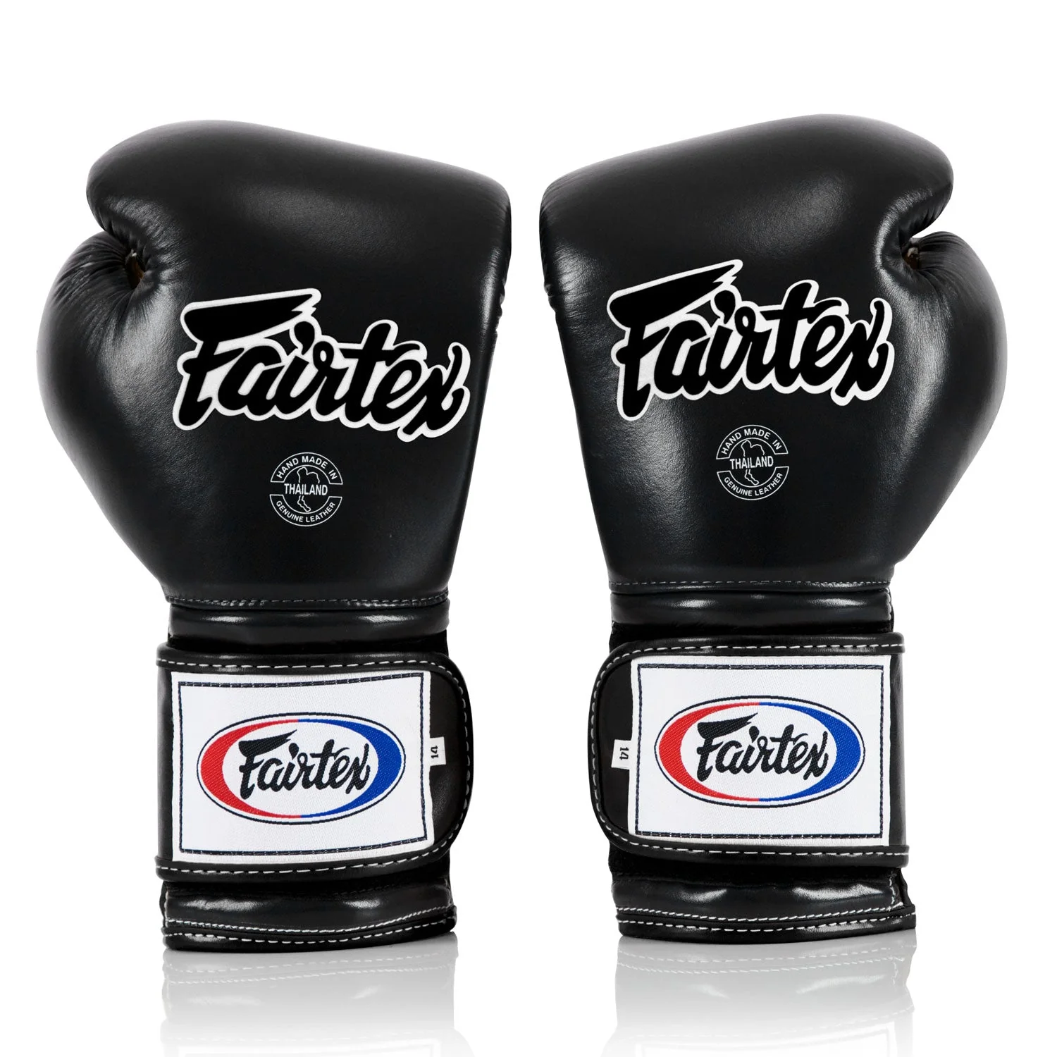 Fairtex BGV9 Mexican Style Boxing Gloves - Black - Image 2