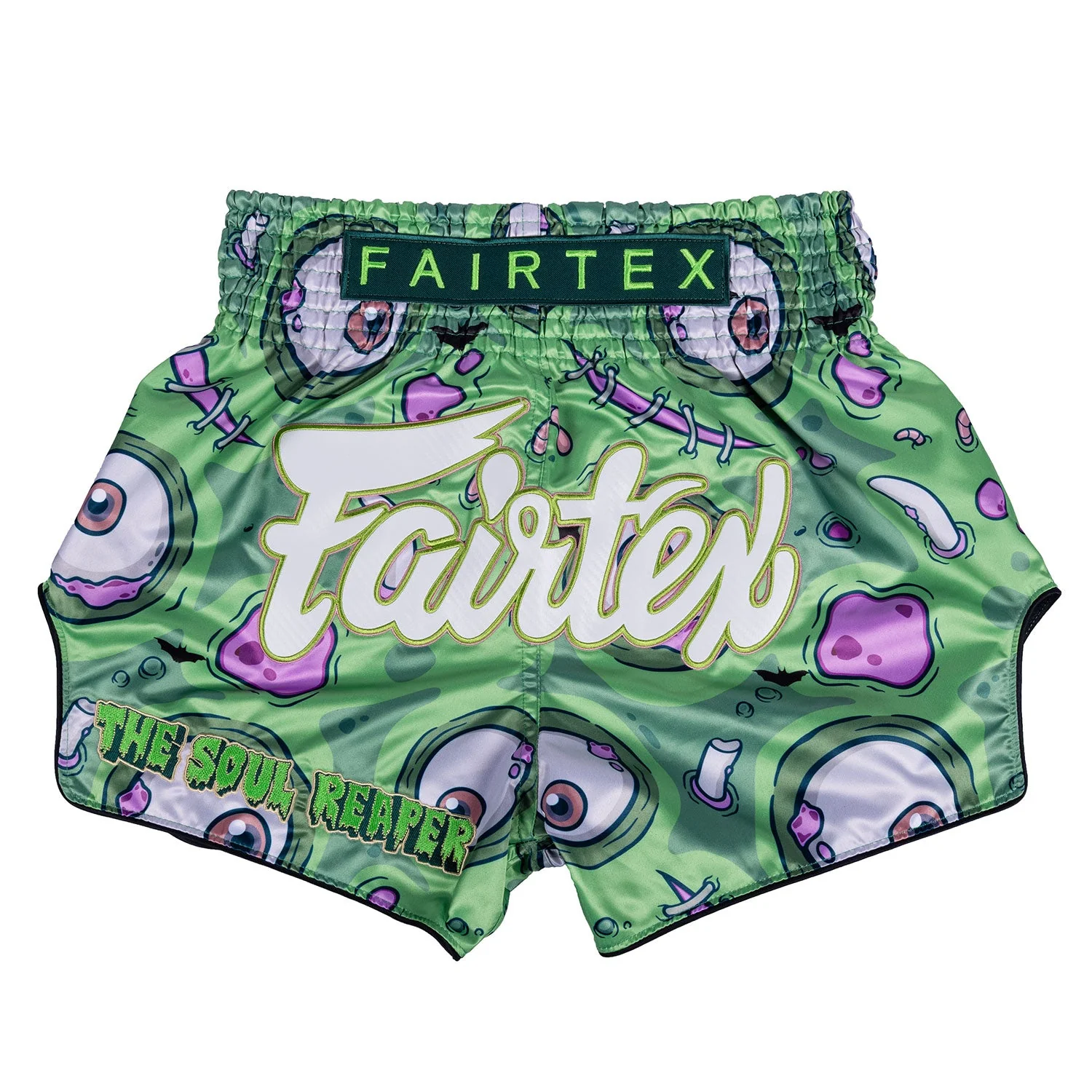 Fairtex BS-Halloween Muaythai Shorts - Soul Reaper - Image 3
