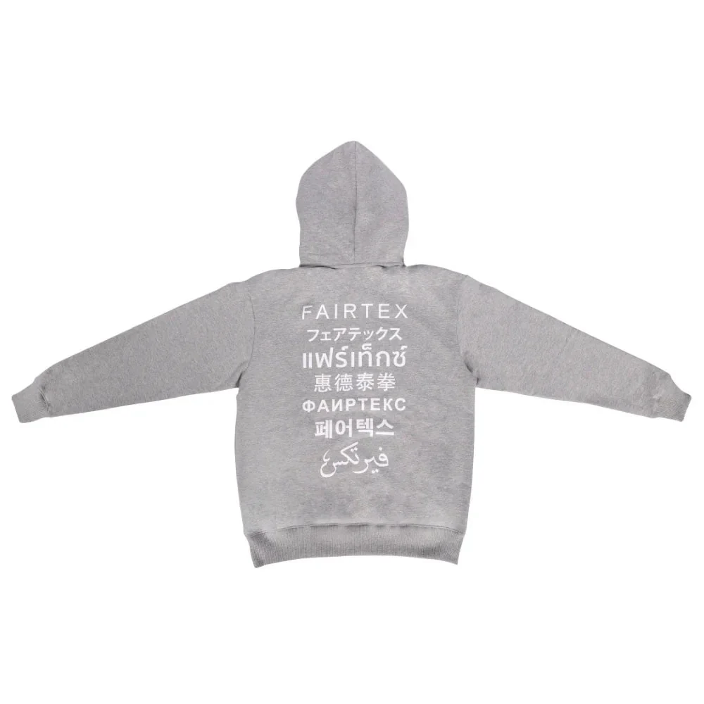 Fairtex FHS31 Pullover Hoodie - Grey - Image 2