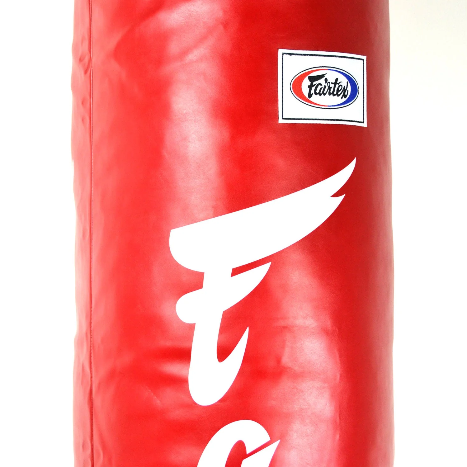 Fairtex HB6 6ft Muaythai Banana Bag - Red (FILLED) - Image 2