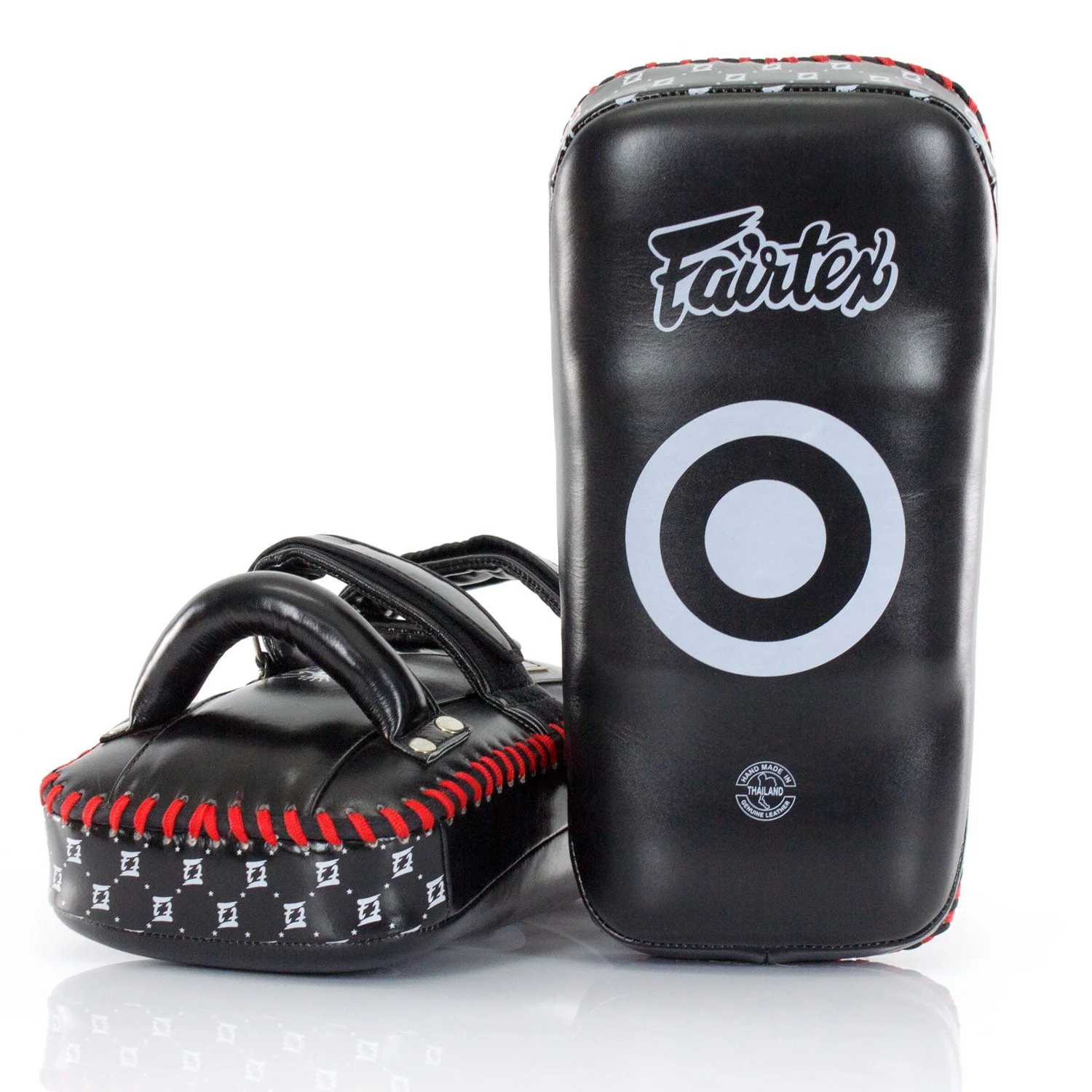 Fairtex KPLS2 Superior Leather Thai Kick Pads - Image 2