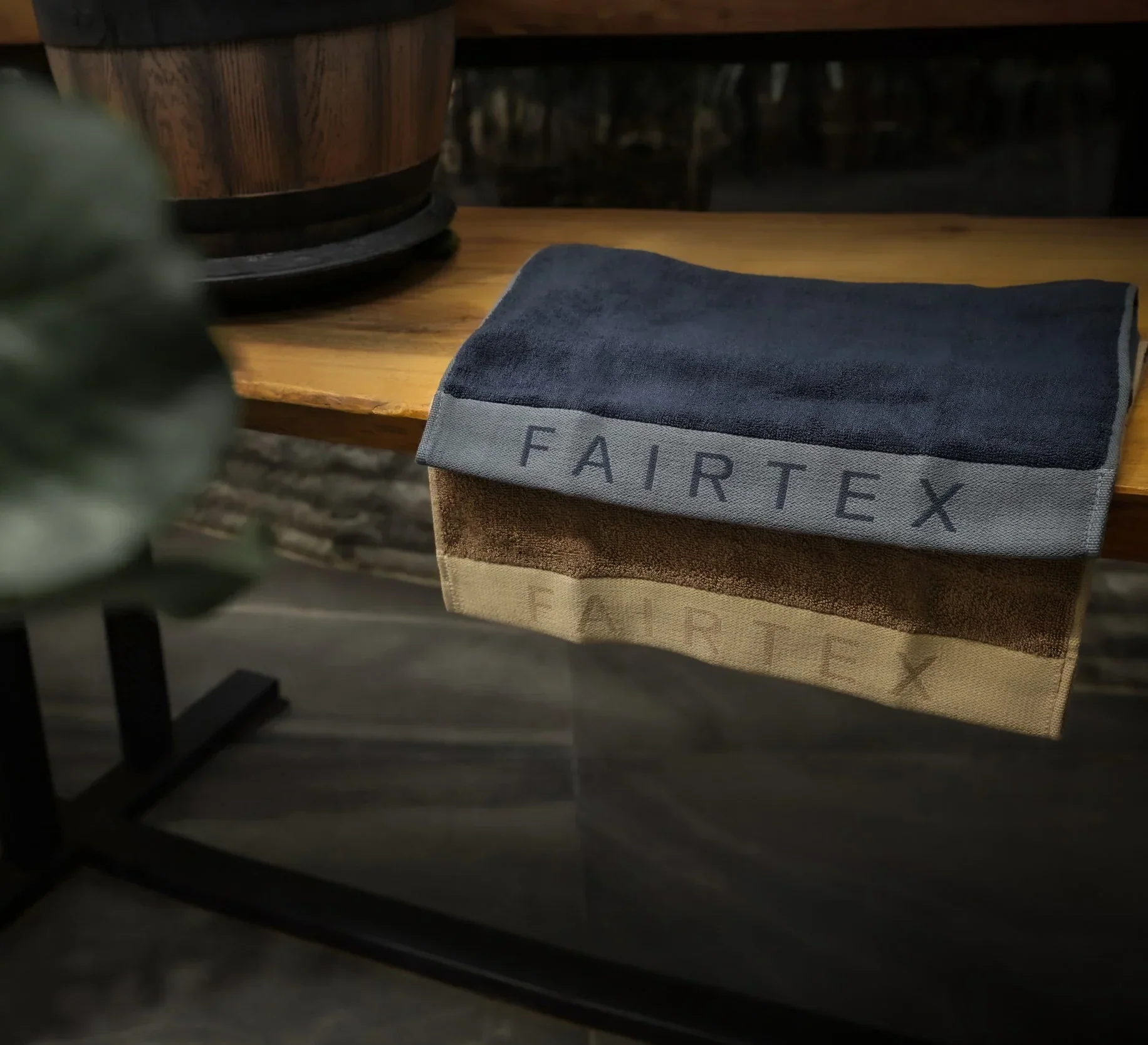 Fairtex Premium Bamboo Hand Towel Ovaltine Brown - Image 4