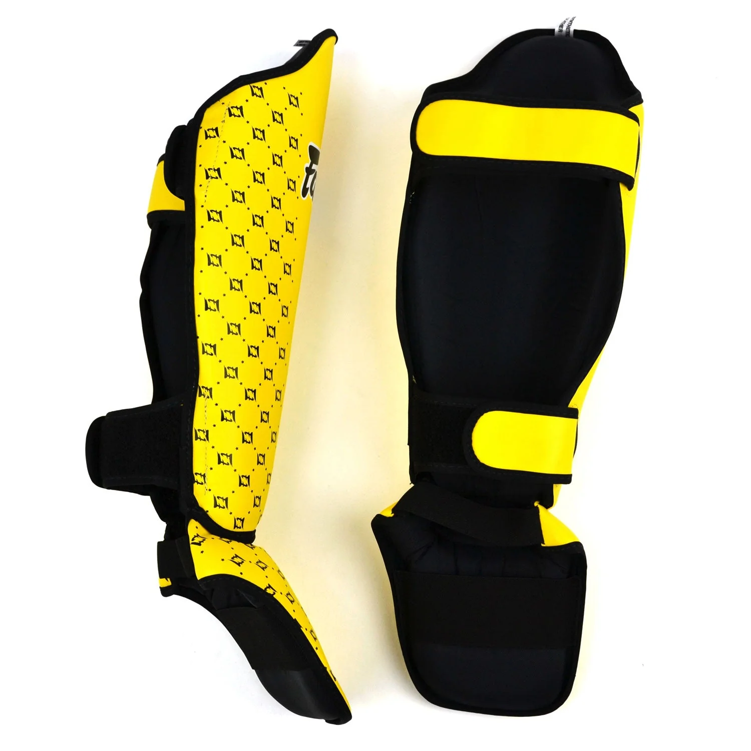 Fairtex SP5 Shin Pads - Yellow - Image 2