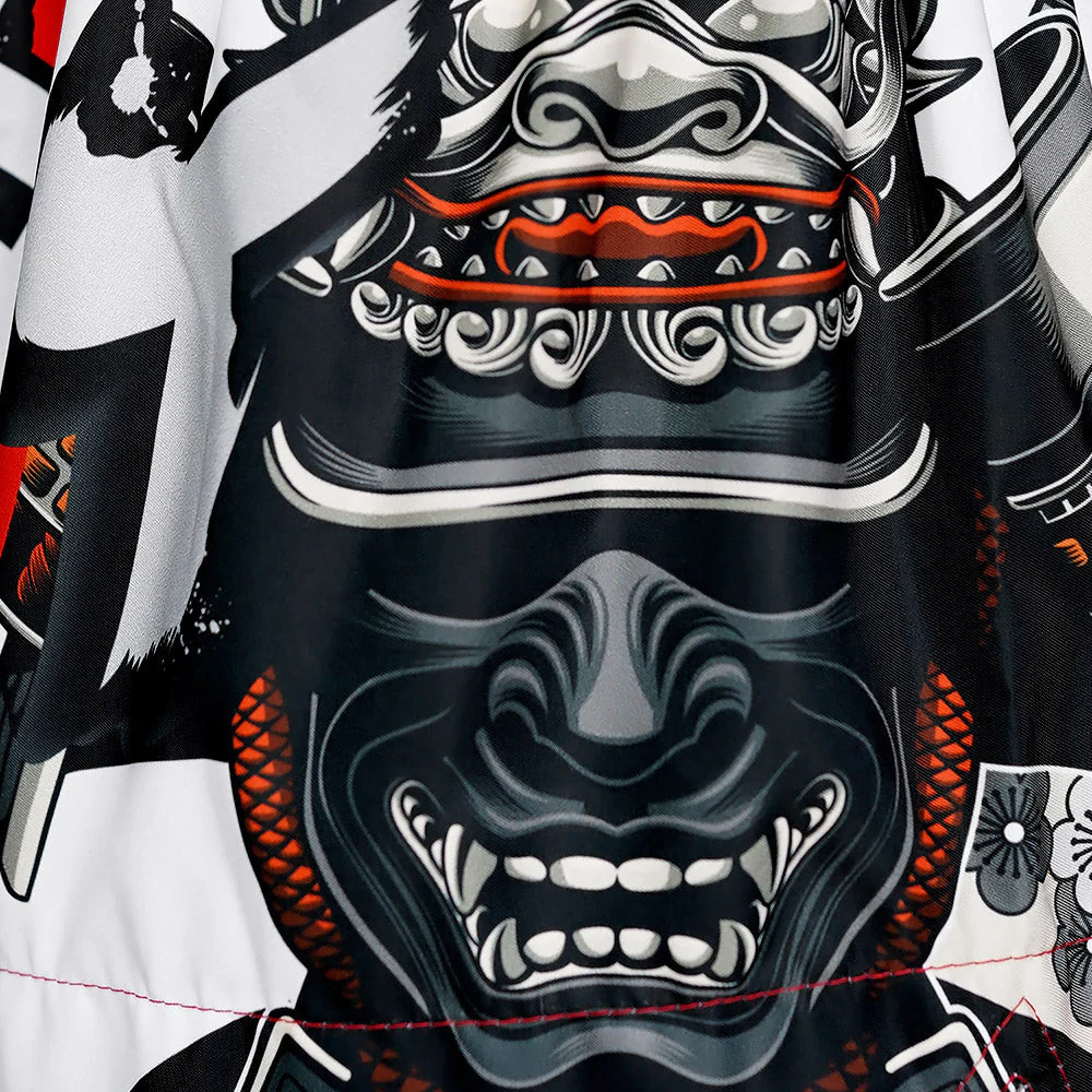 MS659 TUFF Muay Thai Shorts The Samurai of Siam - Image 5
