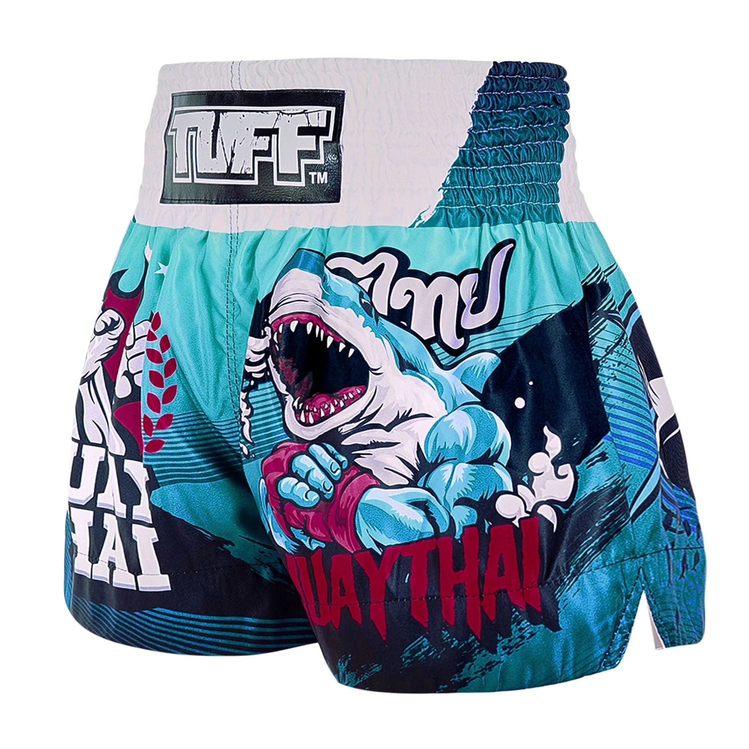 MS673 TUFF Muay Thai Shorts The Carcharodon - Image 2