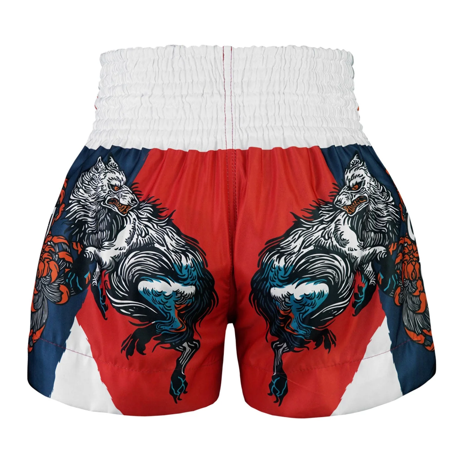 MS684 TUFF Muay Thai Shorts Wolfpack - Image 3