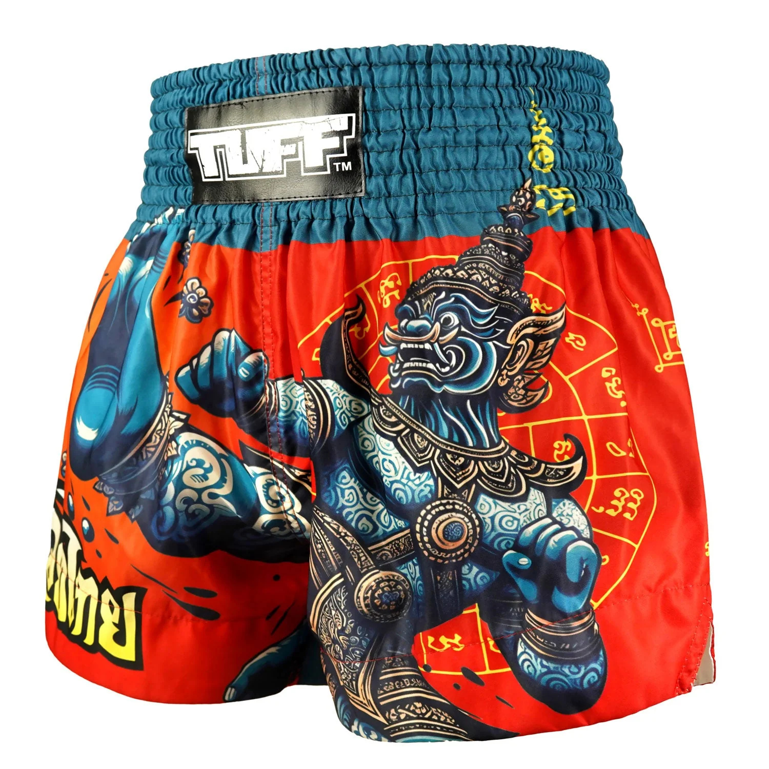 MS687 TUFF Muay Thai Shorts - The Emerald King - Image 2