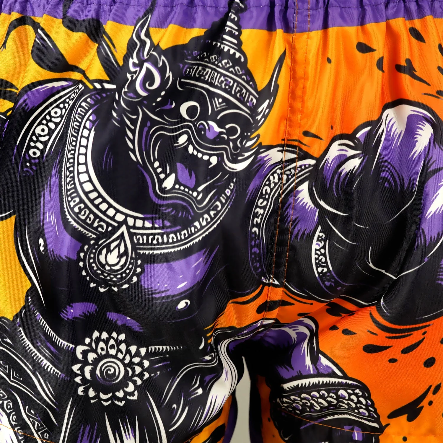 MS688 TUFF Muay Thai Shorts - The Amethyst King - Image 5