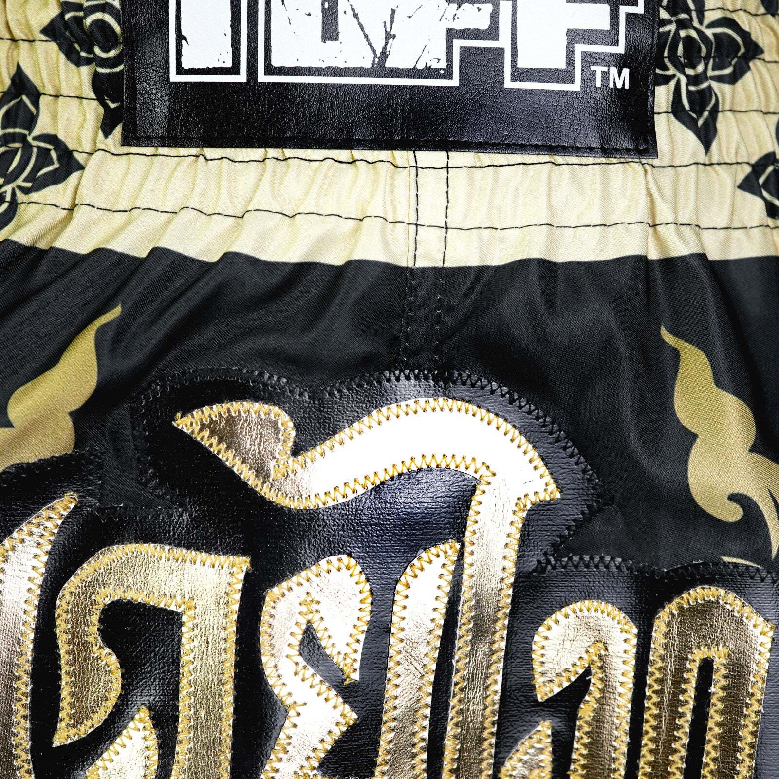 MSC107 TUFF Muaythai Shorts Retro Style The King Of Naga - Image 5