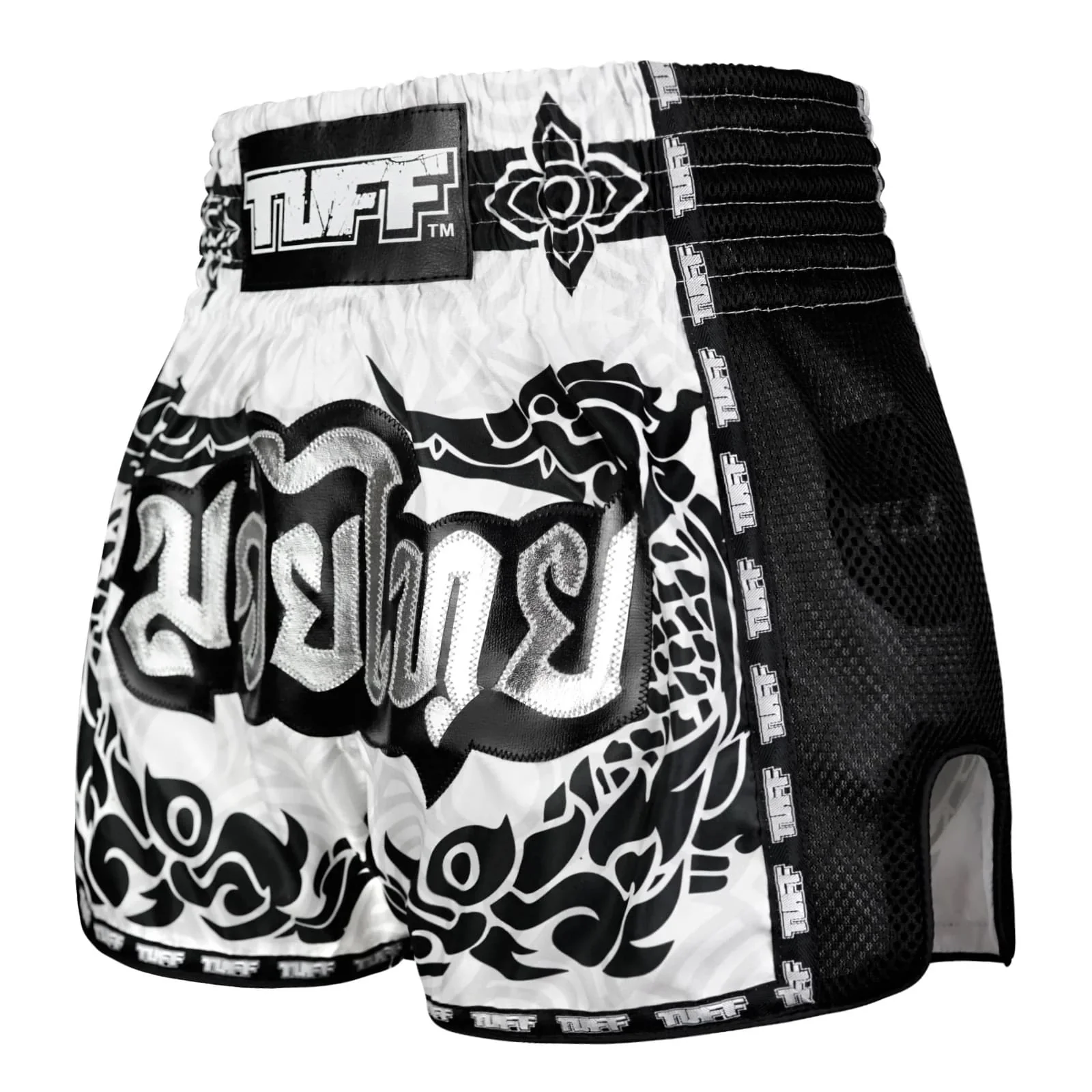 MSC108 TUFF Muaythai Shorts Retro Style The Great Hongsa - Image 2