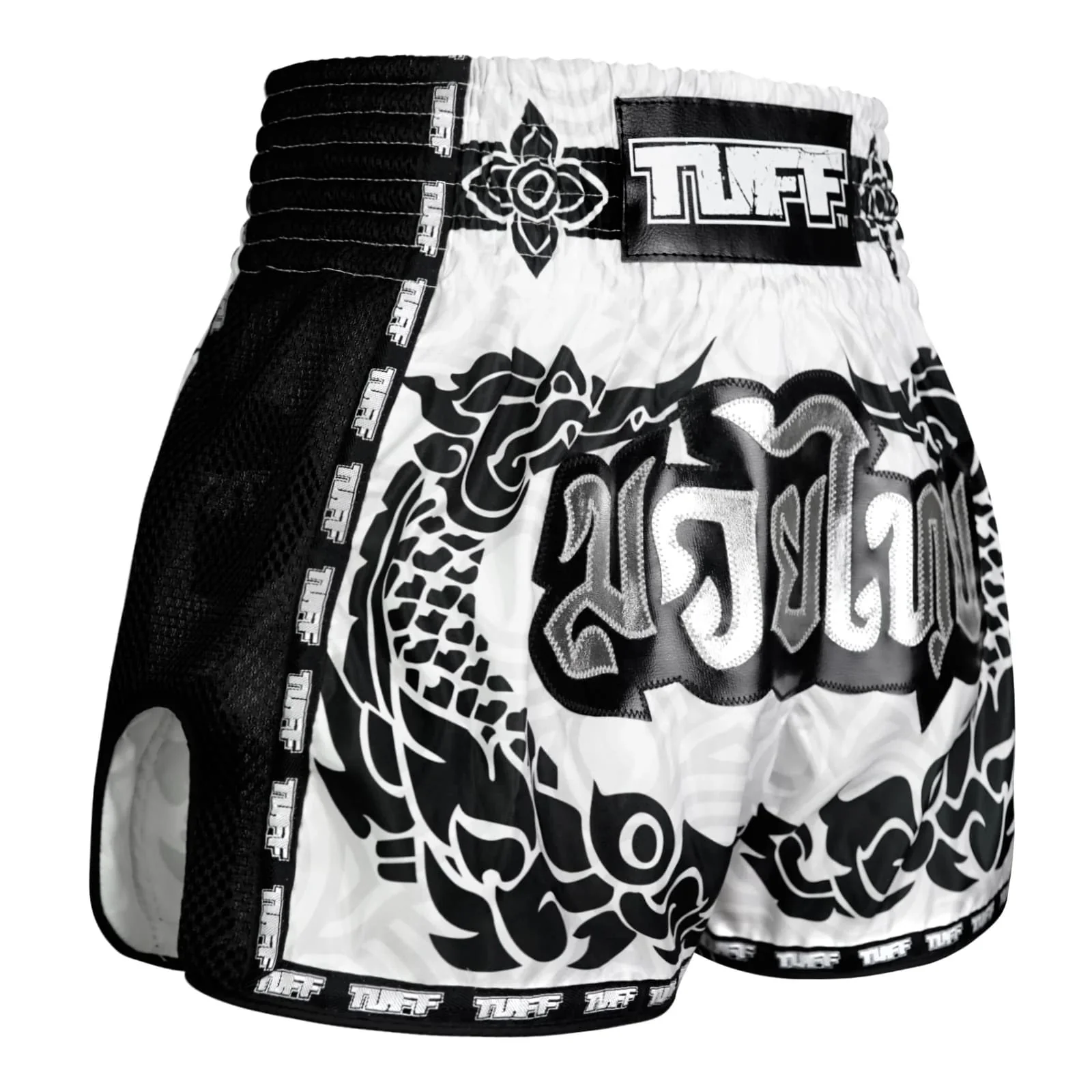 MSC108 TUFF Muaythai Shorts Retro Style The Great Hongsa - Image 4