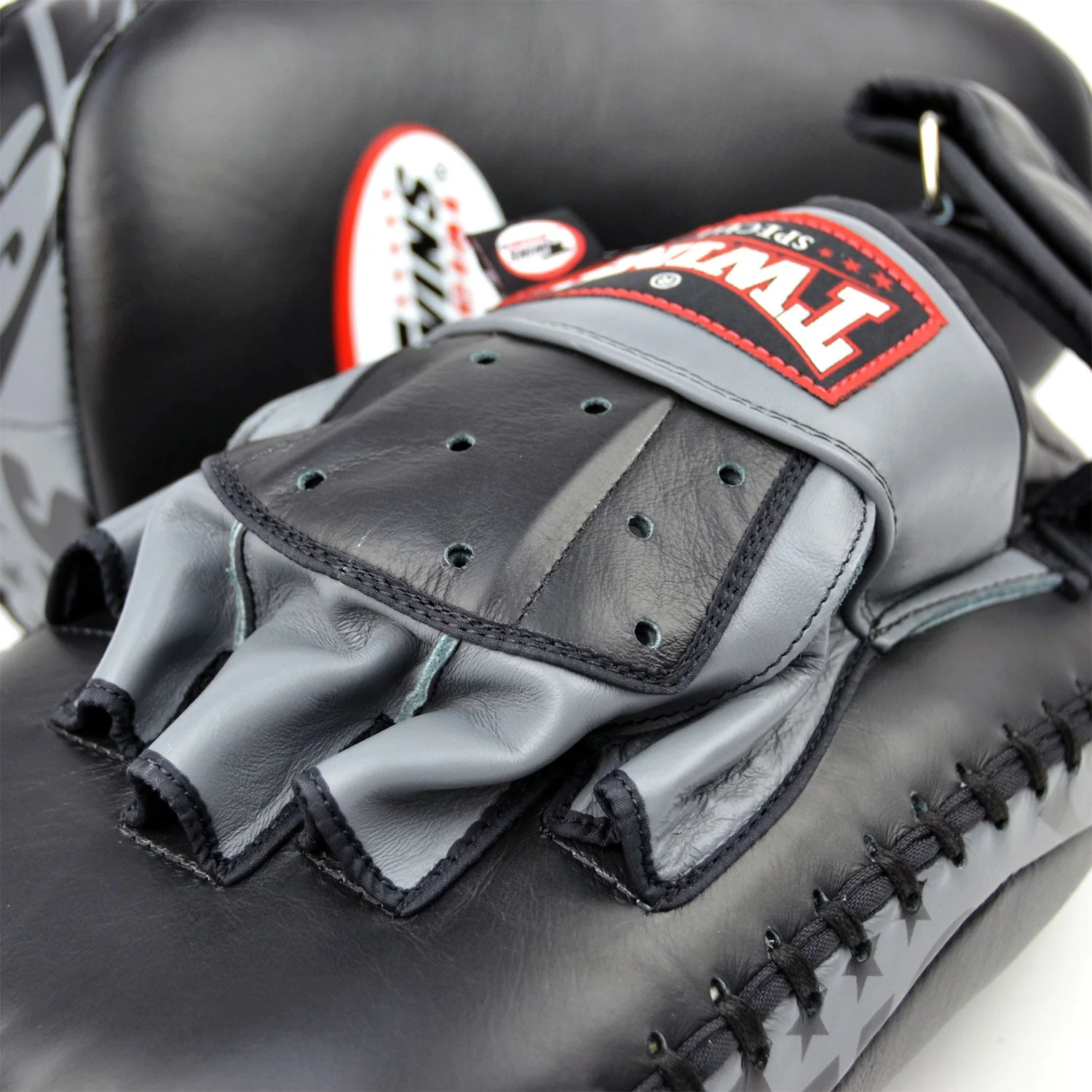 PML23 Twins Hybrid Focus Mitts Black-Grey - Image 3