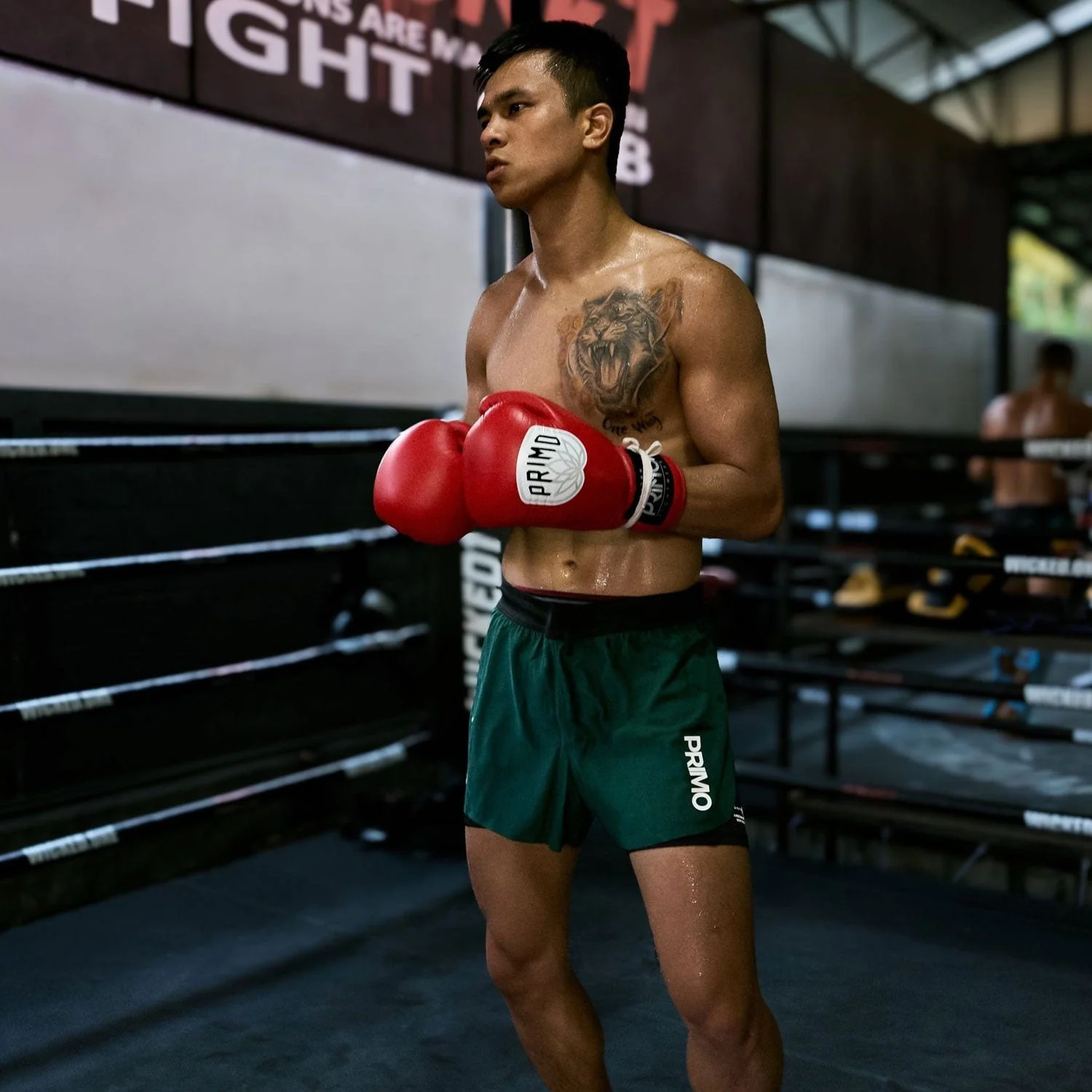 Primo E.S.C. (Elite Strikers Club) Compression Shorts - Forest Green - Image 7