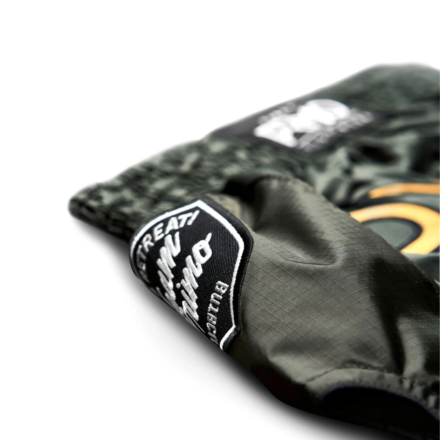 Primo Muay Thai Shorts - Hologram Series - Valor Green - Image 2