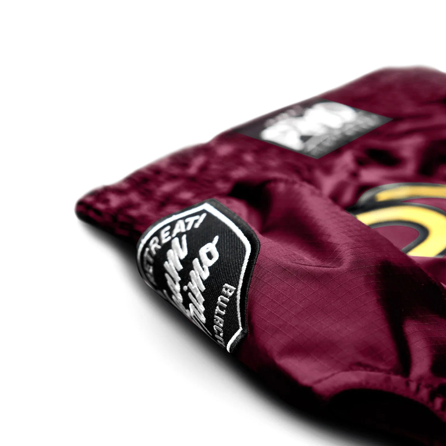 Primo Muay Thai Shorts - Hologram Series - Valor Red - Image 2