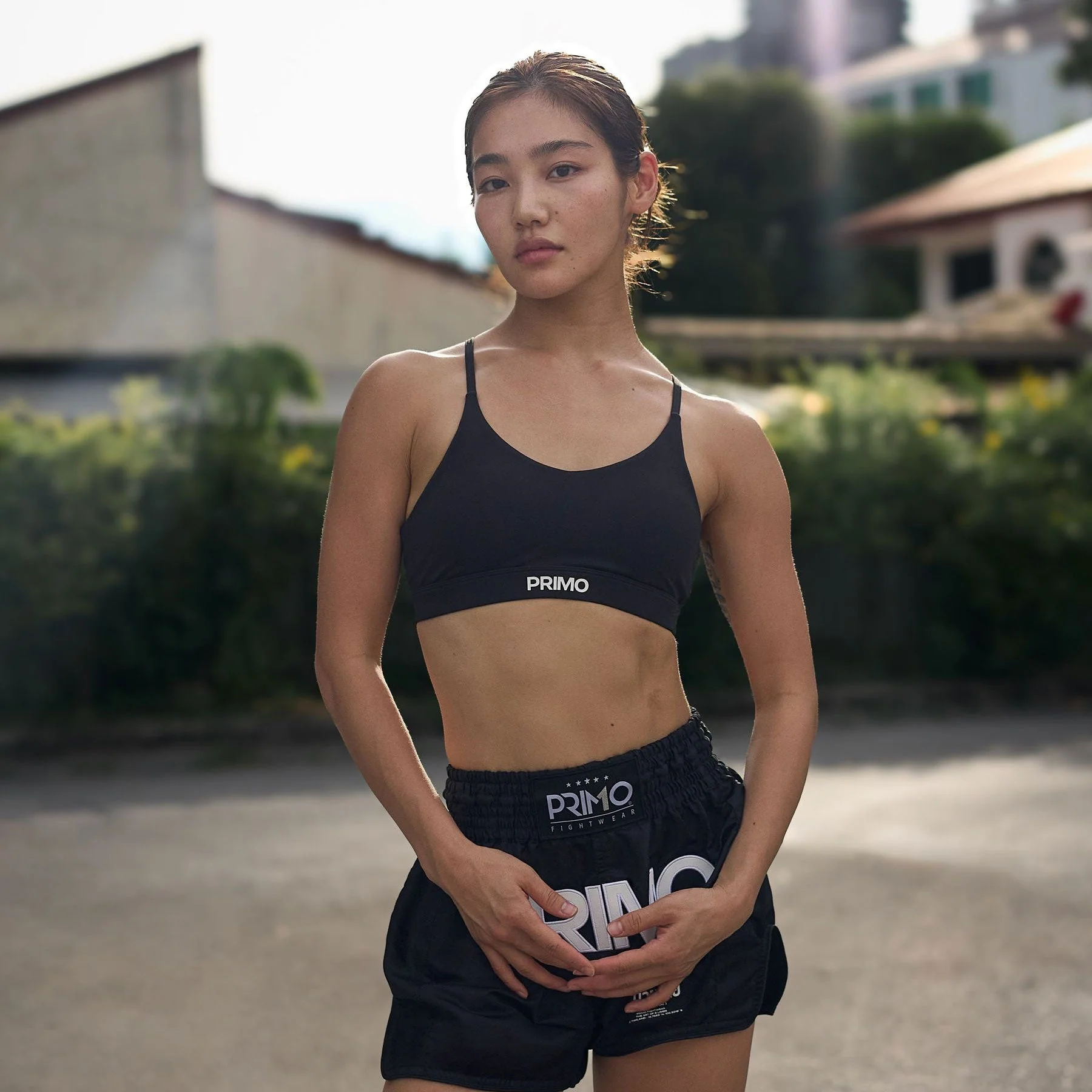 Primo Sports Bra - Infinity - Black - Image 3