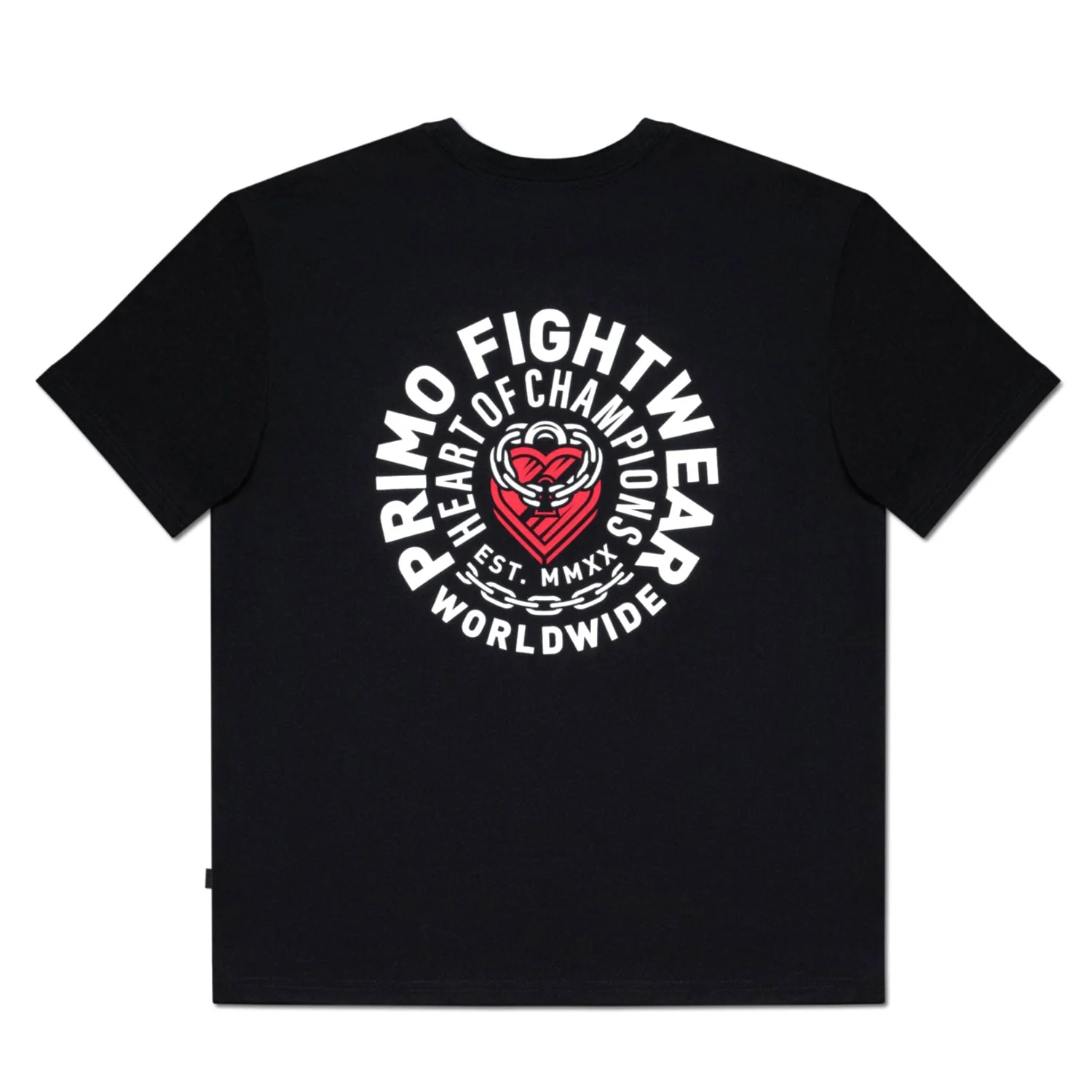 Primo T-Shirt - Heart Of Champions - Black - Image 2