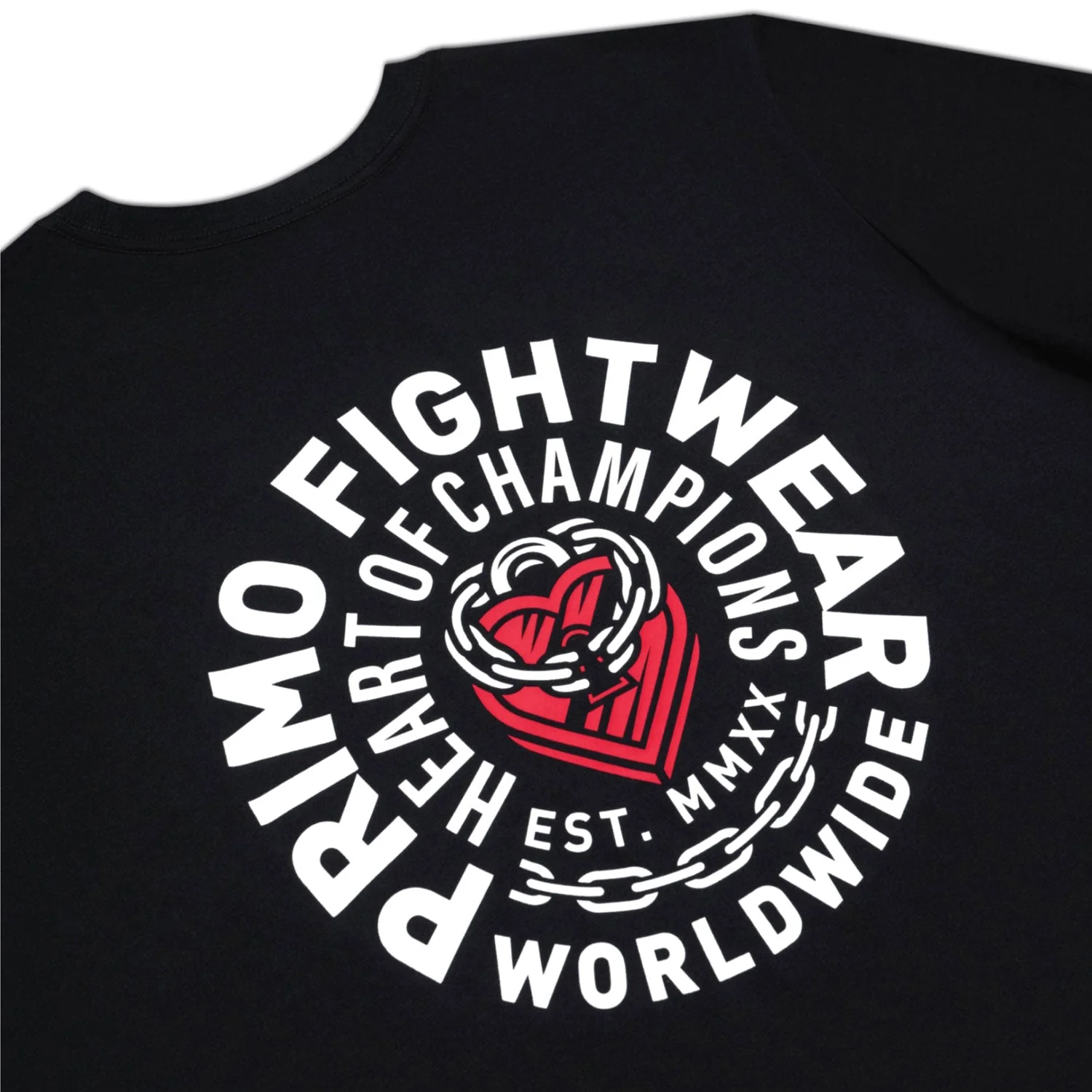 Primo T-Shirt - Heart Of Champions - Black - Image 4