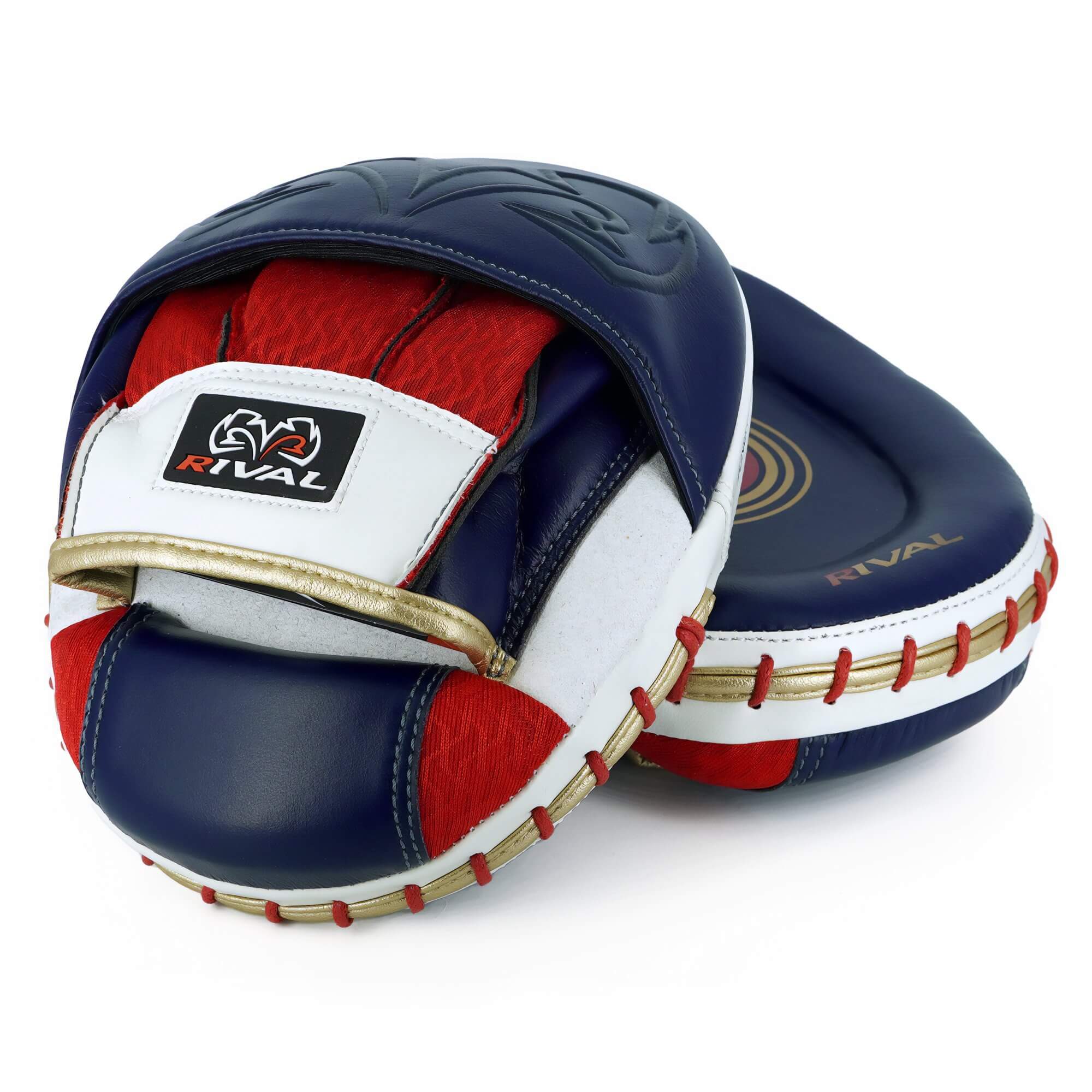Rival RPM80 Impulse Punch Mitts Navy - Image 3
