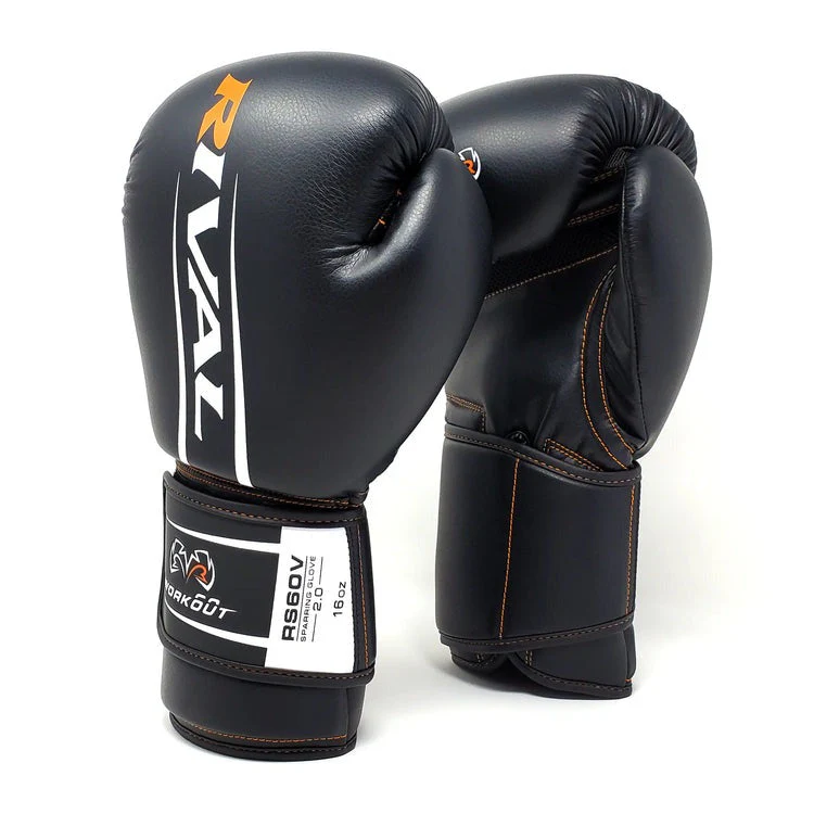 Rival RS60V Workout Sparring Glove 2.0 Black - Image 3