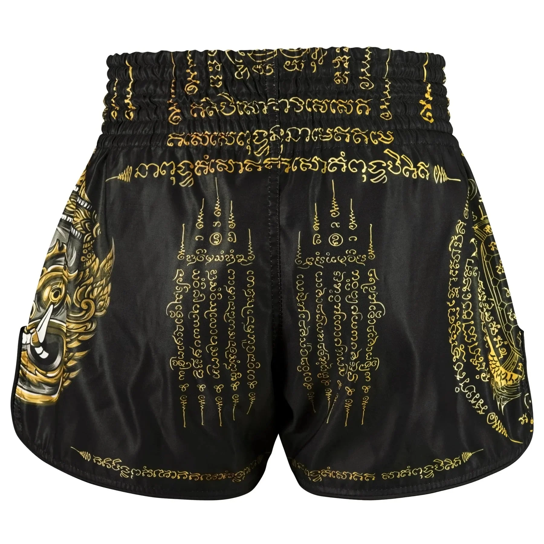 RMS116 TUFF High-Cut Retro Muaythai Shorts Yaksa Yantra - Image 3
