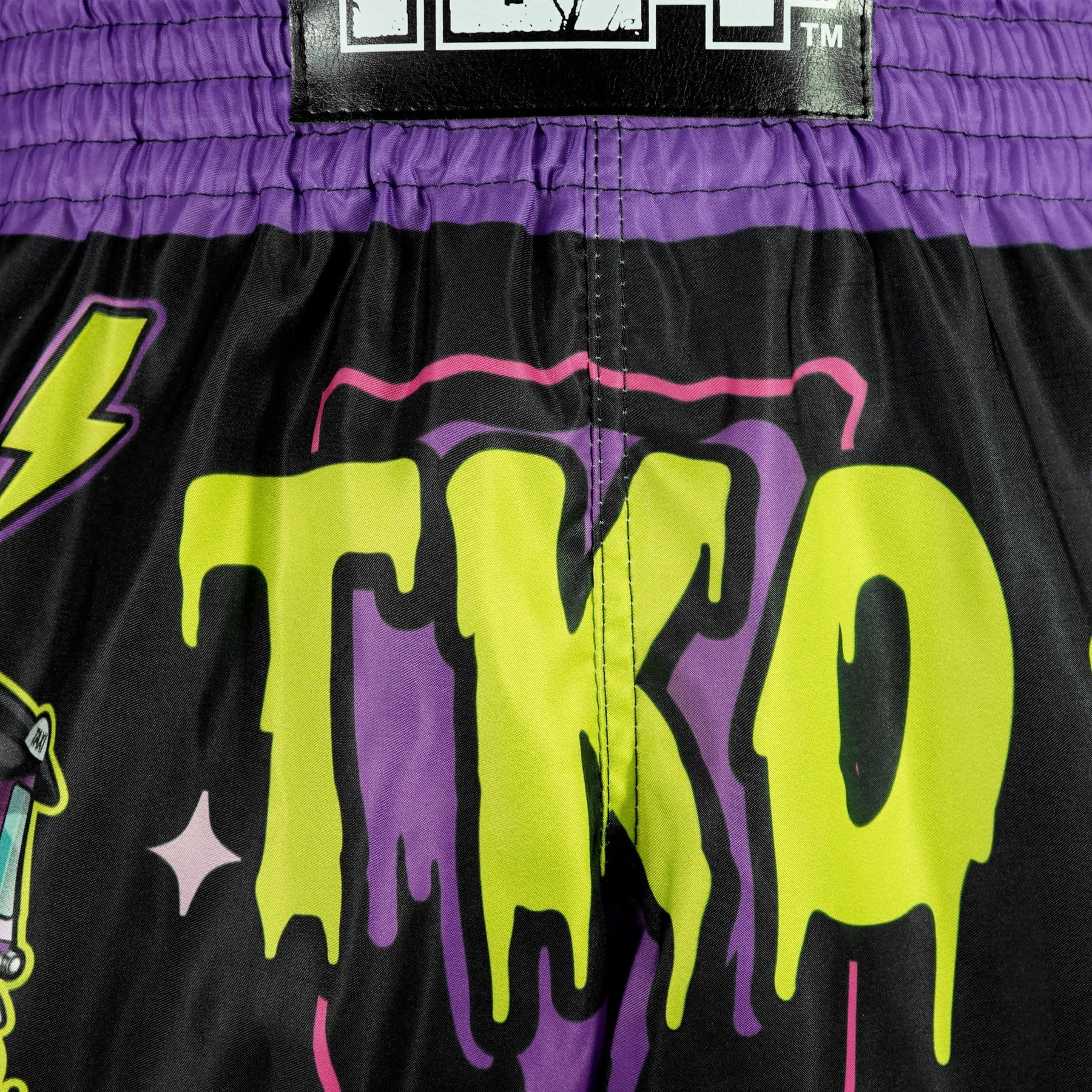 RMS118 TUFF High-Cut Retro Muaythai Shorts The TKO Night - Image 5