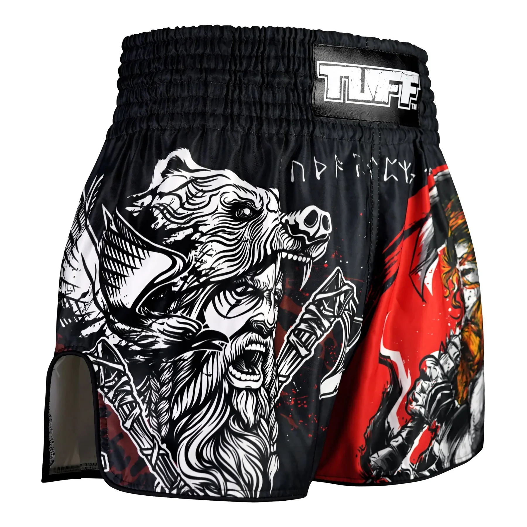 RMS121 TUFF High-Cut Retro Muaythai Shorts The Barbarian - Image 2