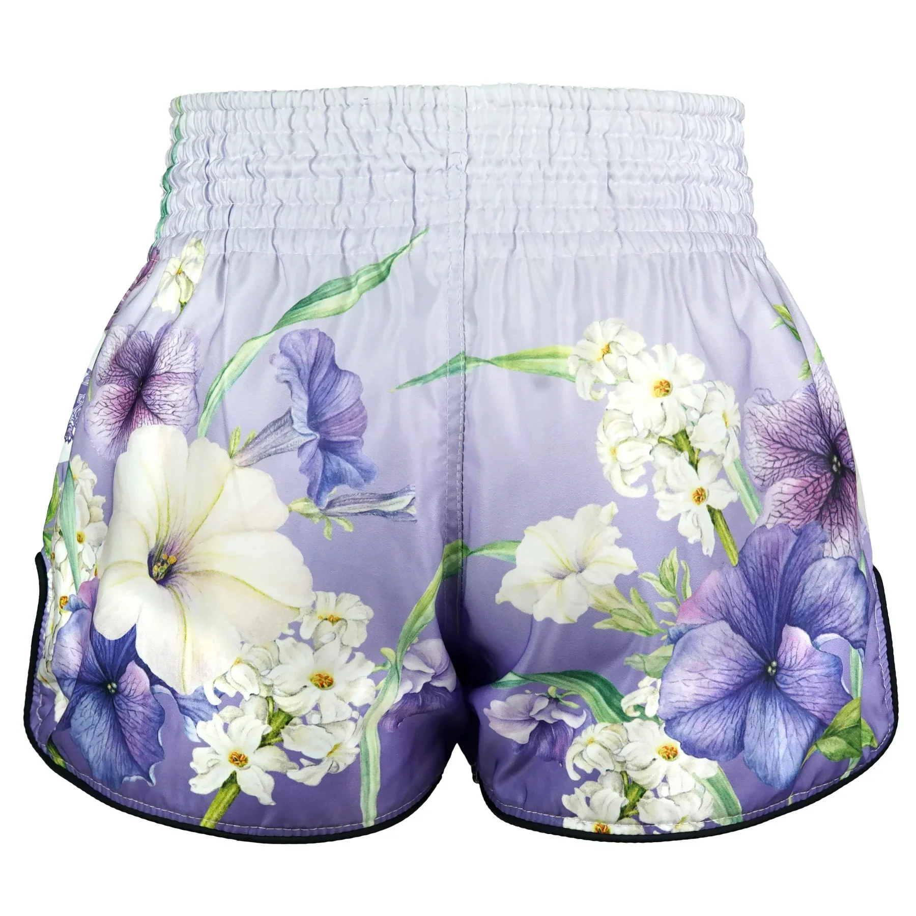 RMS124 TUFF High-Cut Retro Muaythai Shorts Purple An-Chan - Image 3