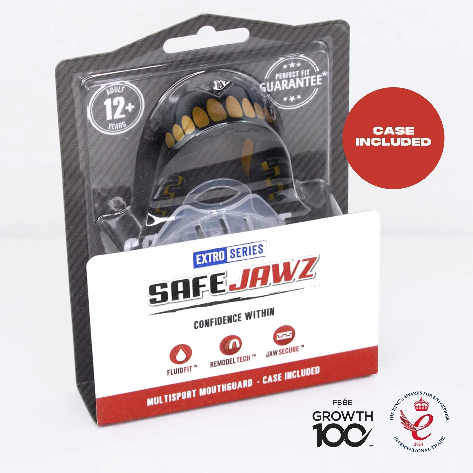 SafeJawz Extro Mouth Guard Goldie - Image 4