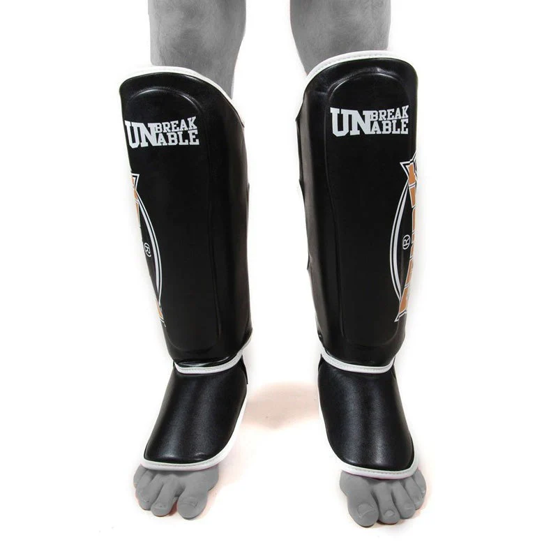 Sandee Cool-Tec Boot Shinguards Black/Gold - Image 3