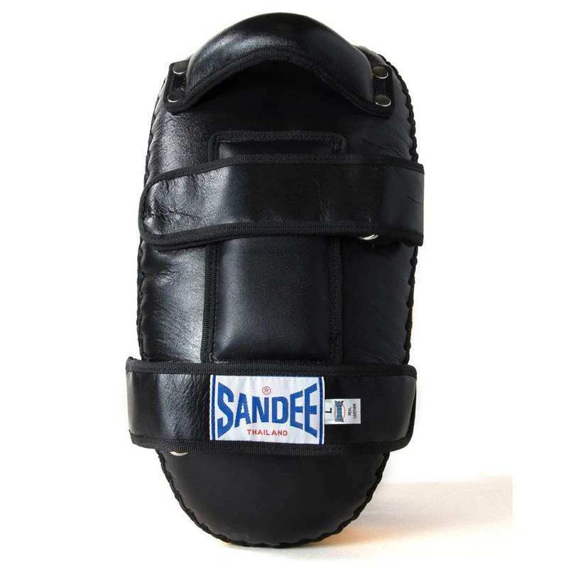 Sandee CTP1 Curved Thai Kick Pads Black/Yellow - Image 3