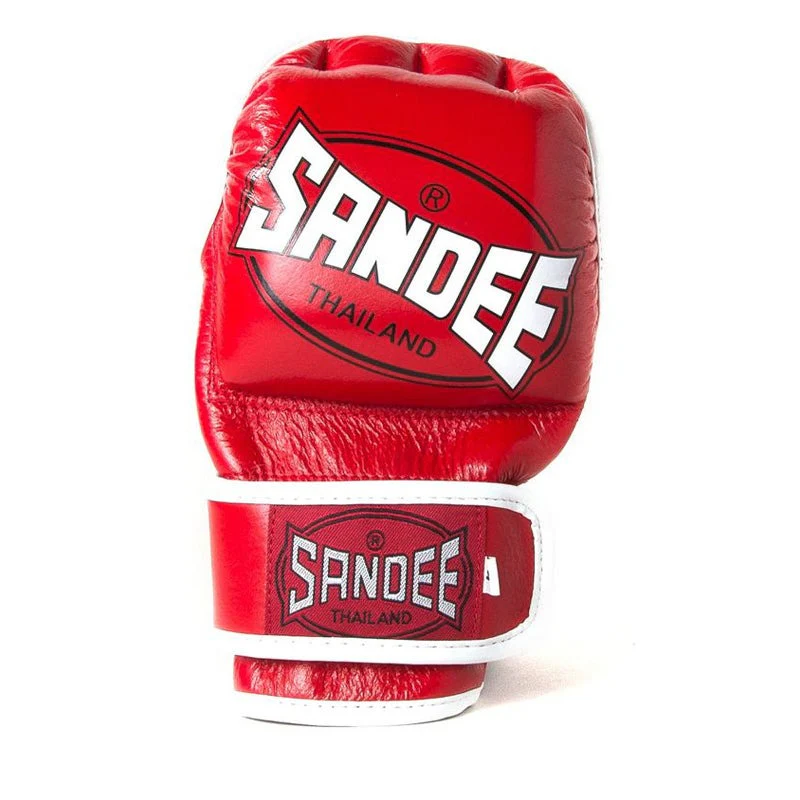 Sandee MSG1 MMA Sparring Gloves Red/White - Image 4