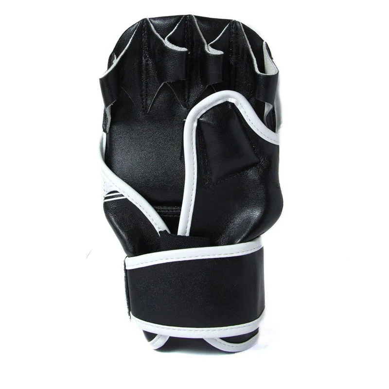 Sandee Sport MMA Sparring Gloves Black/White - Image 4